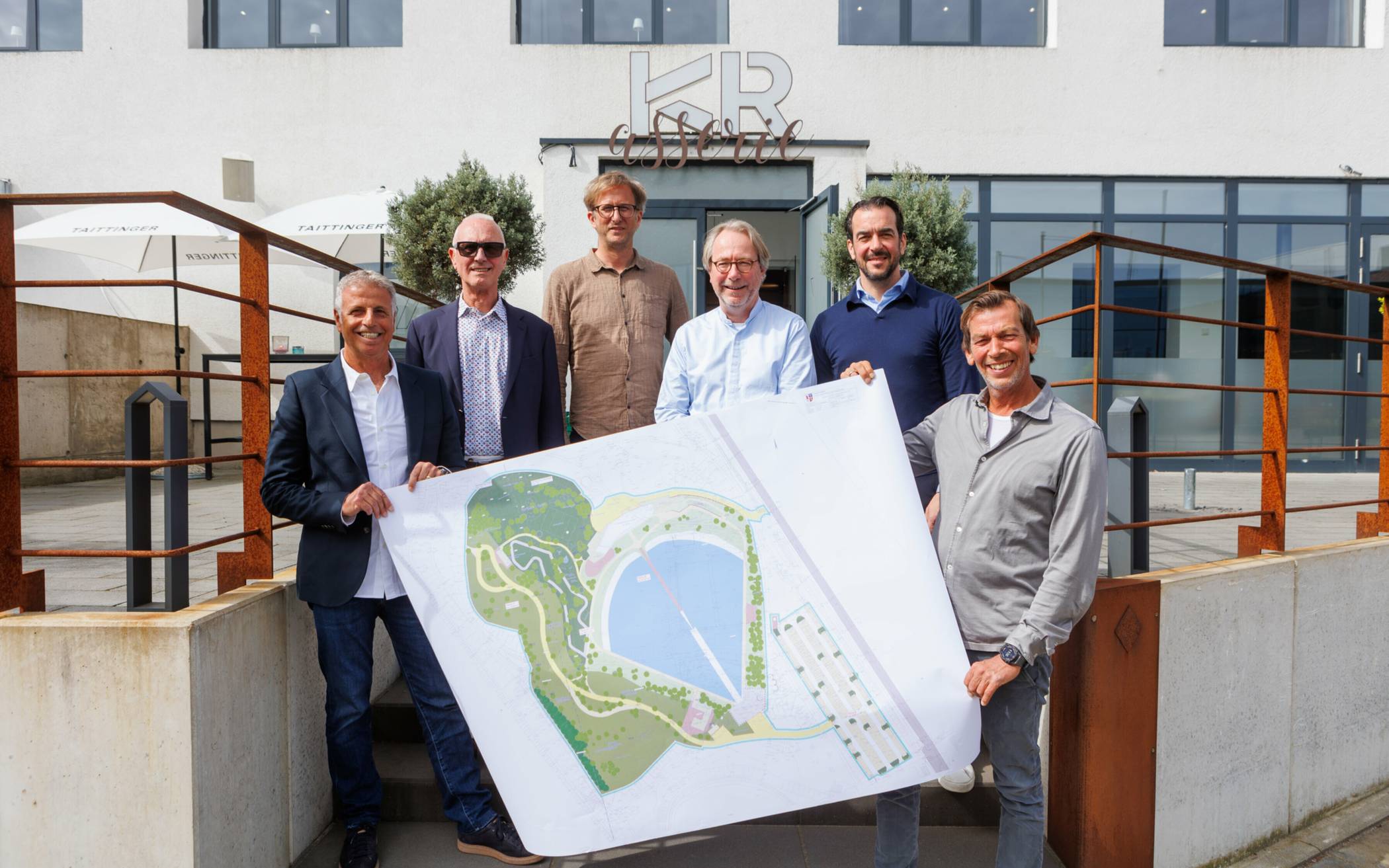 Surfpark-Investoren besuchen Krefeld
