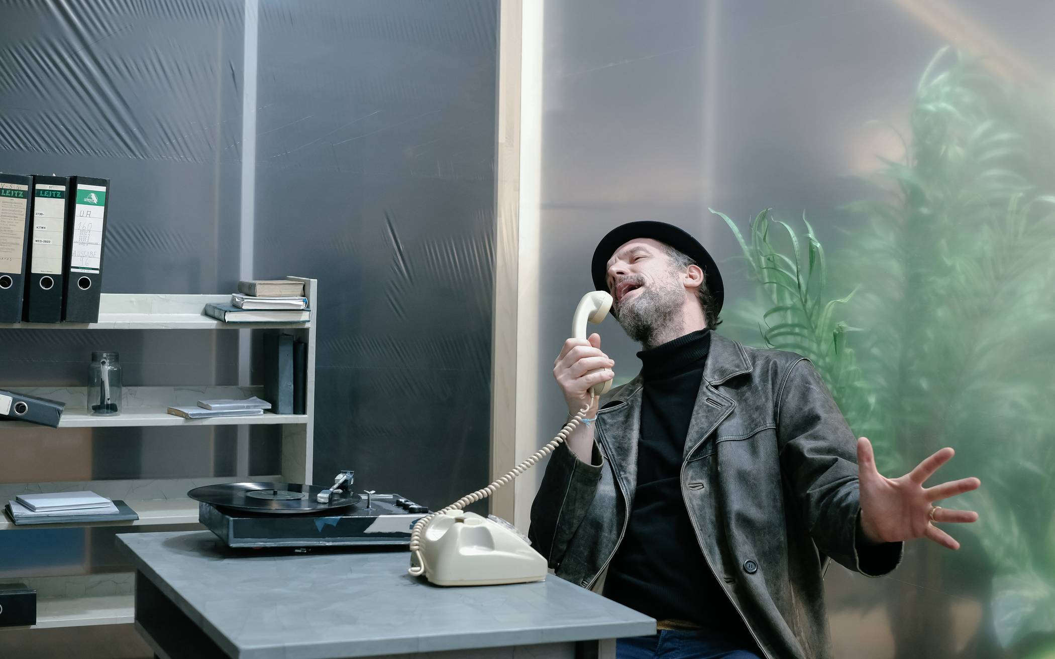 Sing! mich! an! - Patrick Dollas auf der Probe zu „21 Lovesongs“.