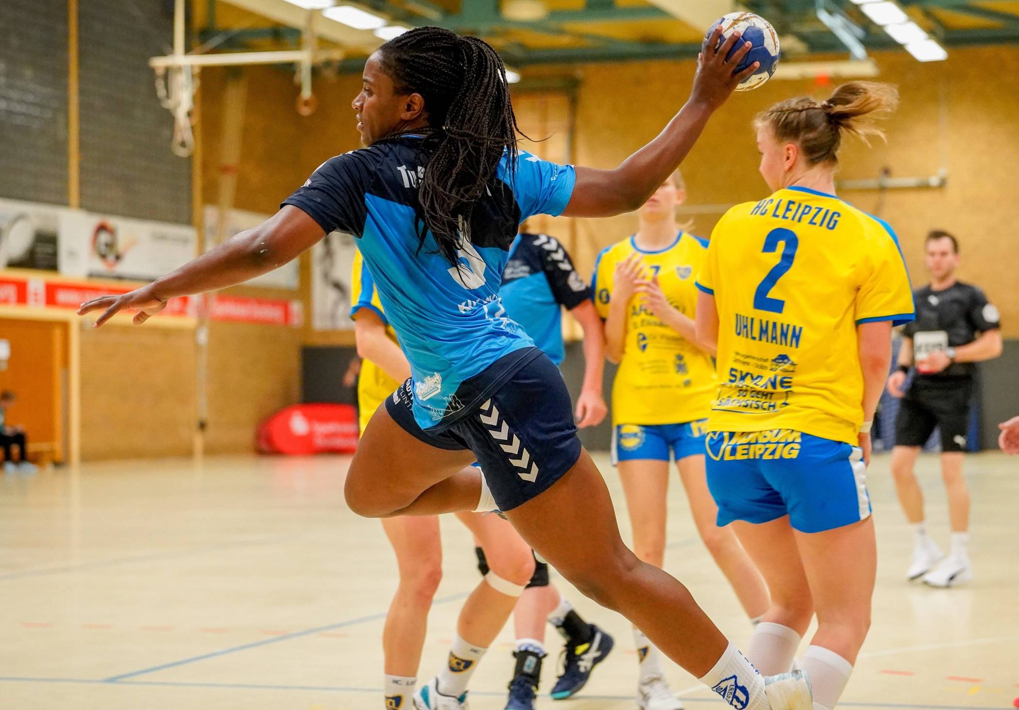  Prudence Kinlend will mit ihrem Team auch bei den Rödertalbienen bestehen. 