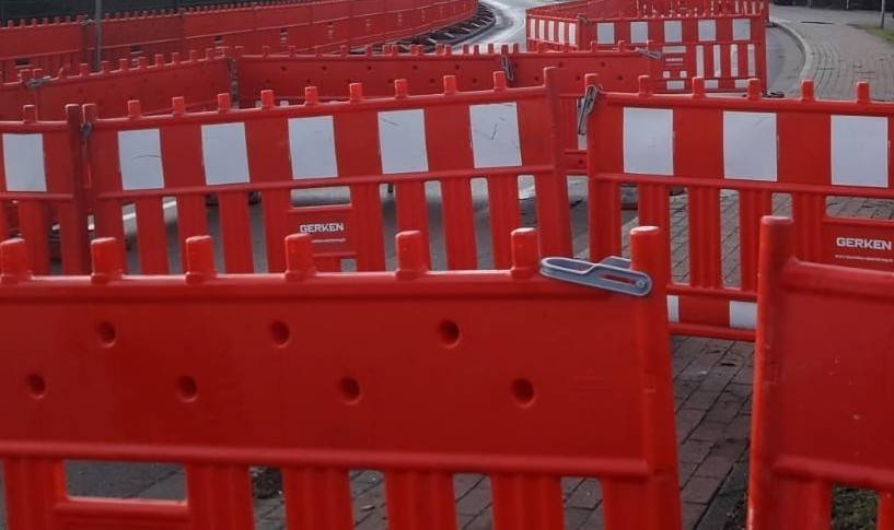 Neue Kanäle in Moers-Utfort: Vollsperrung der Kampstraße