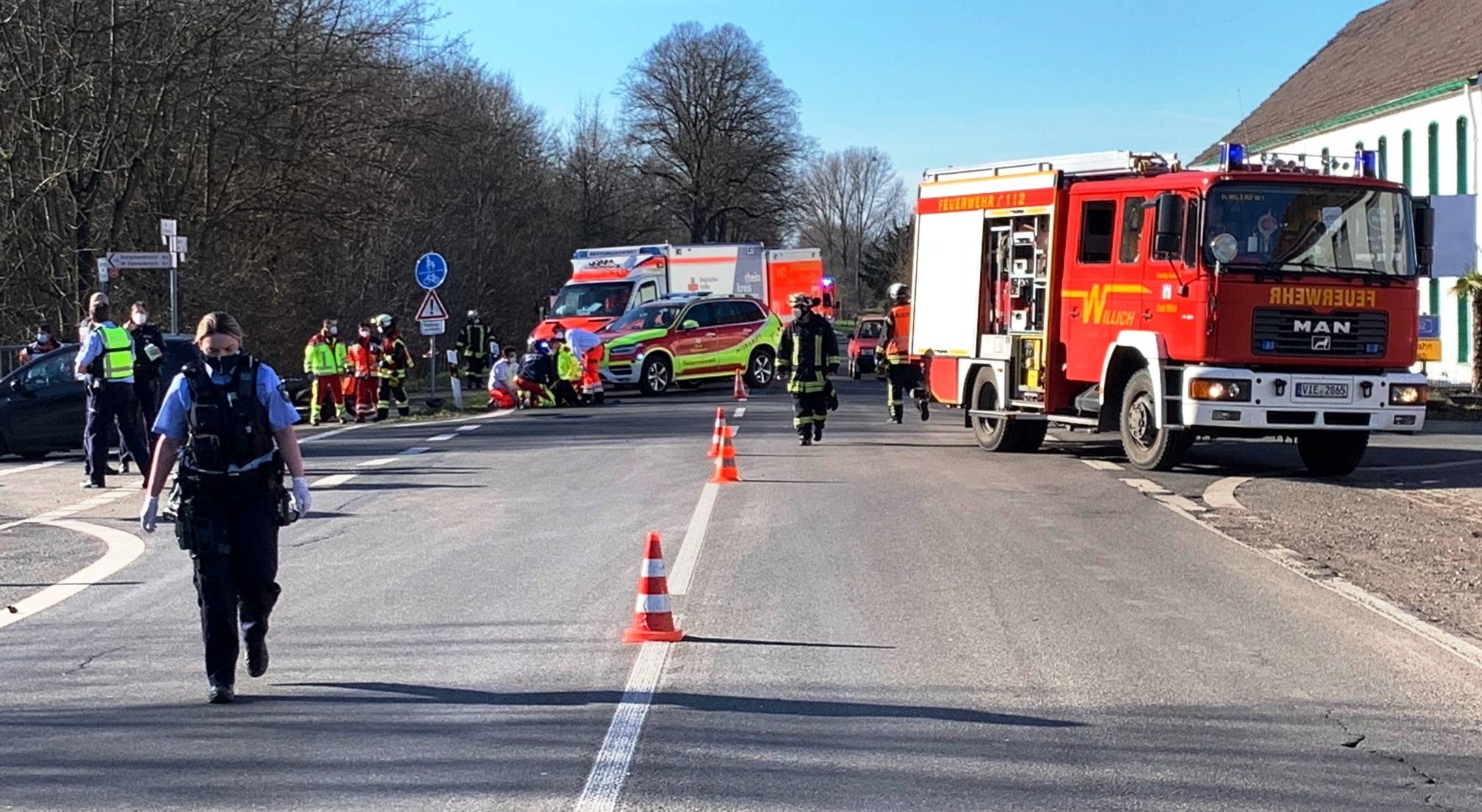 Insgesamt mussten die Löschzüge der Stadt