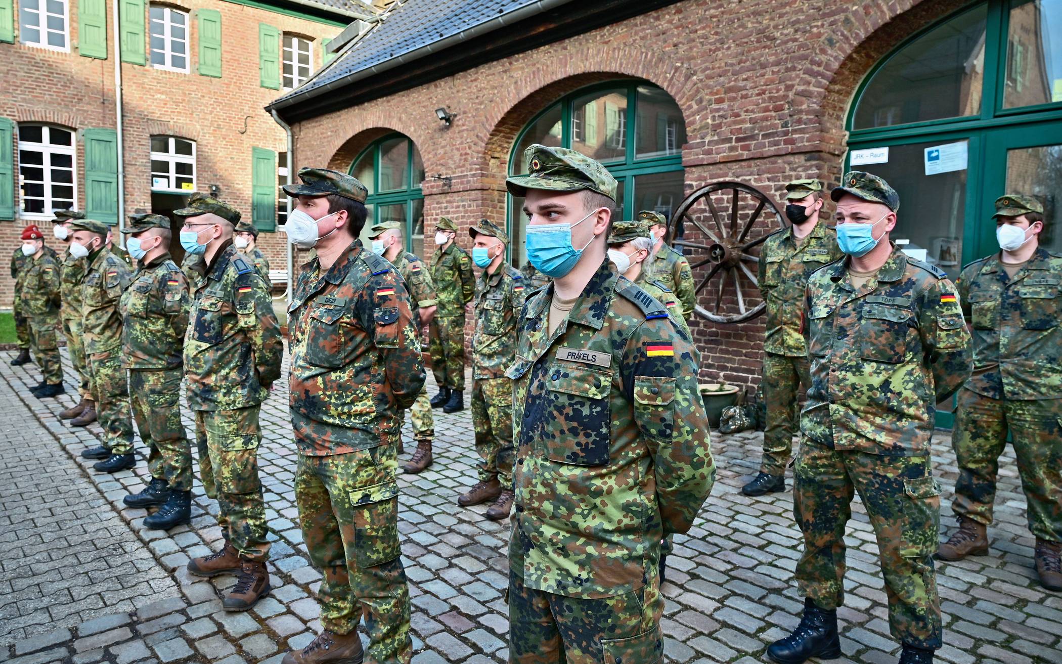 Bundeswehr hilft bei Testungen in Heimen