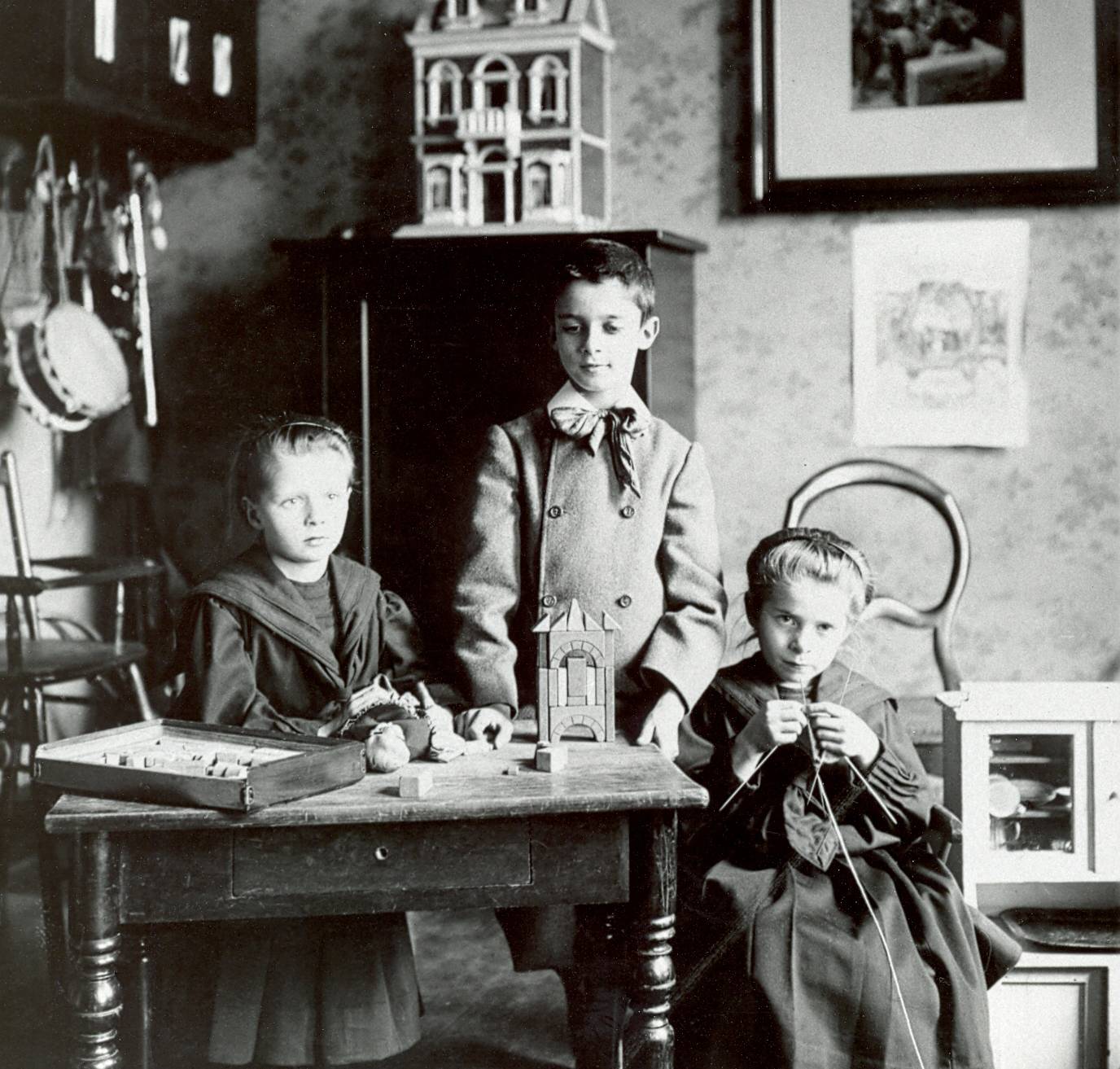 Ina, Kurt und Maria Ostmann mit