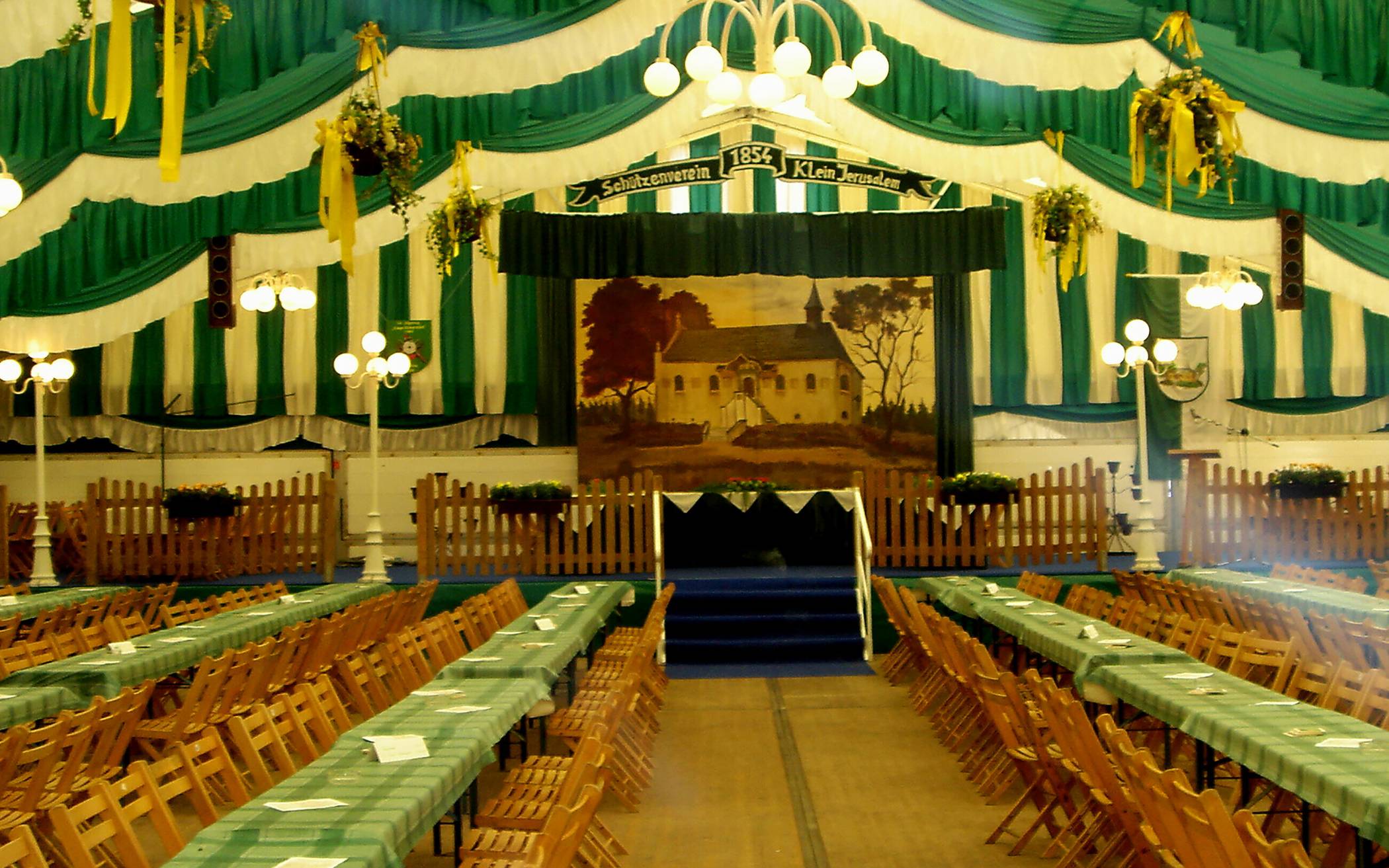 Wenn die Zelte leer bleiben -