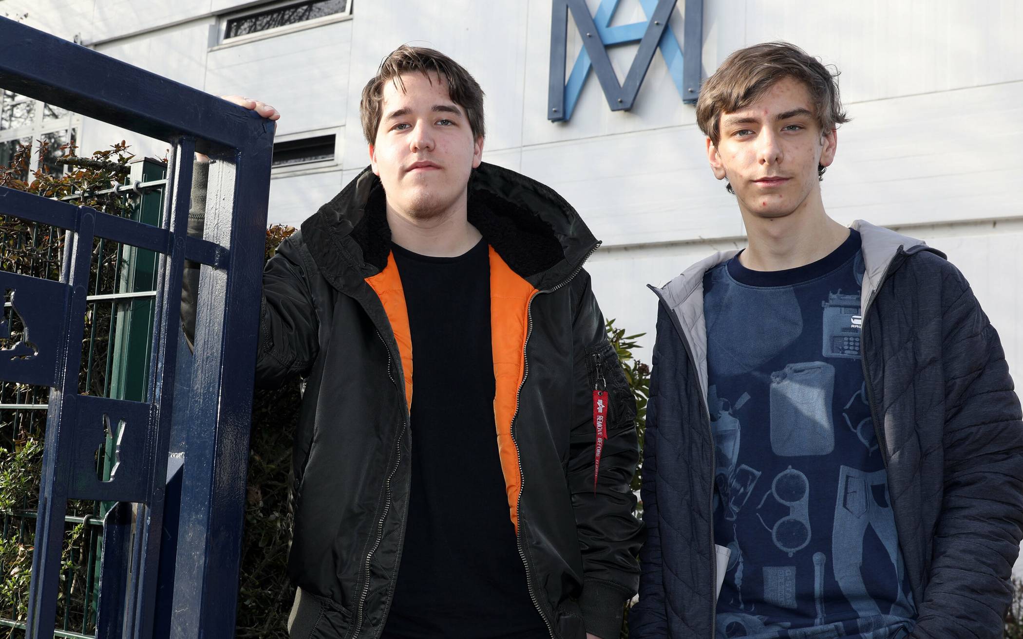 Die Brüder Nils und Niklas Kronig