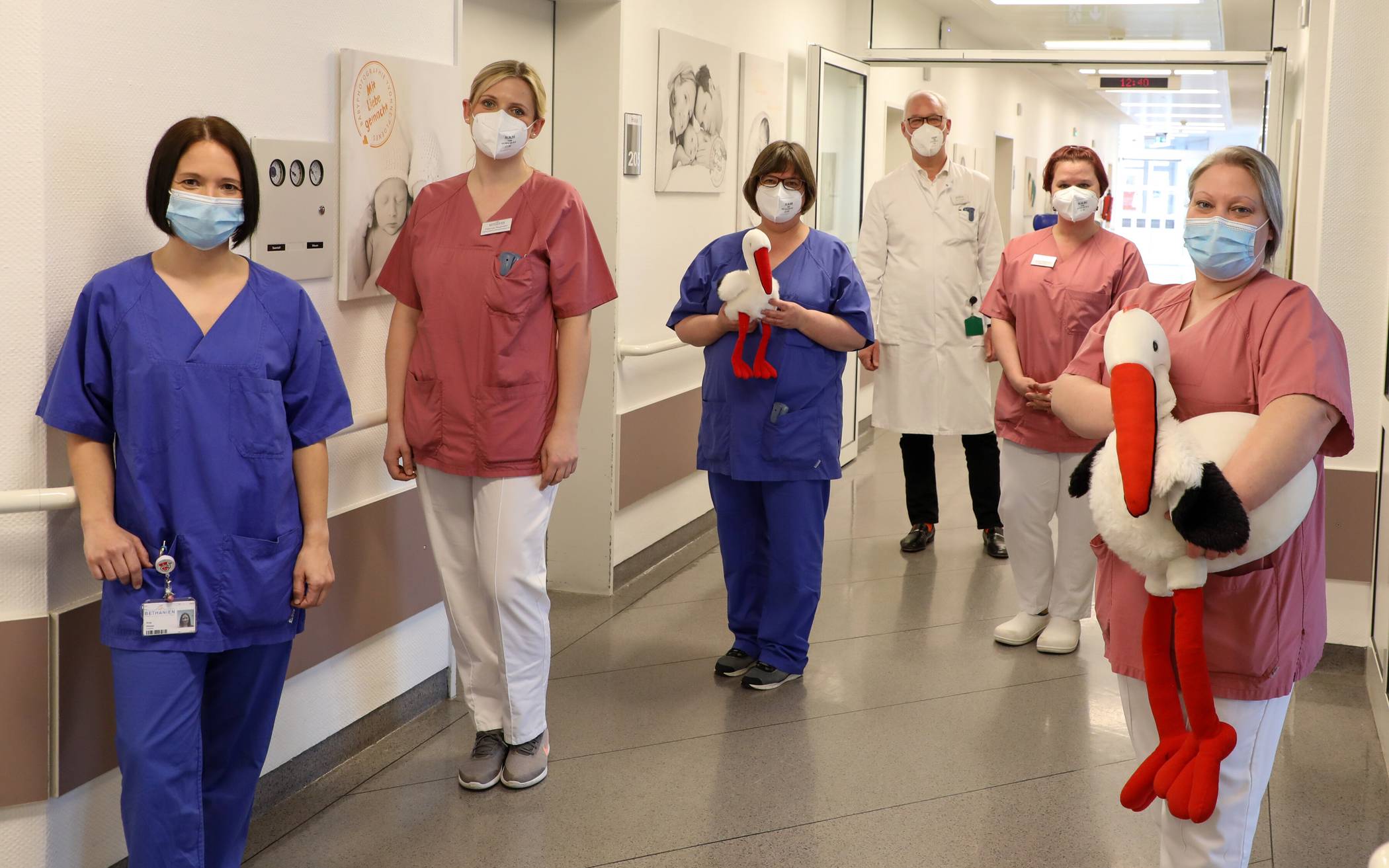 Das Team steht Müttern zum Thema