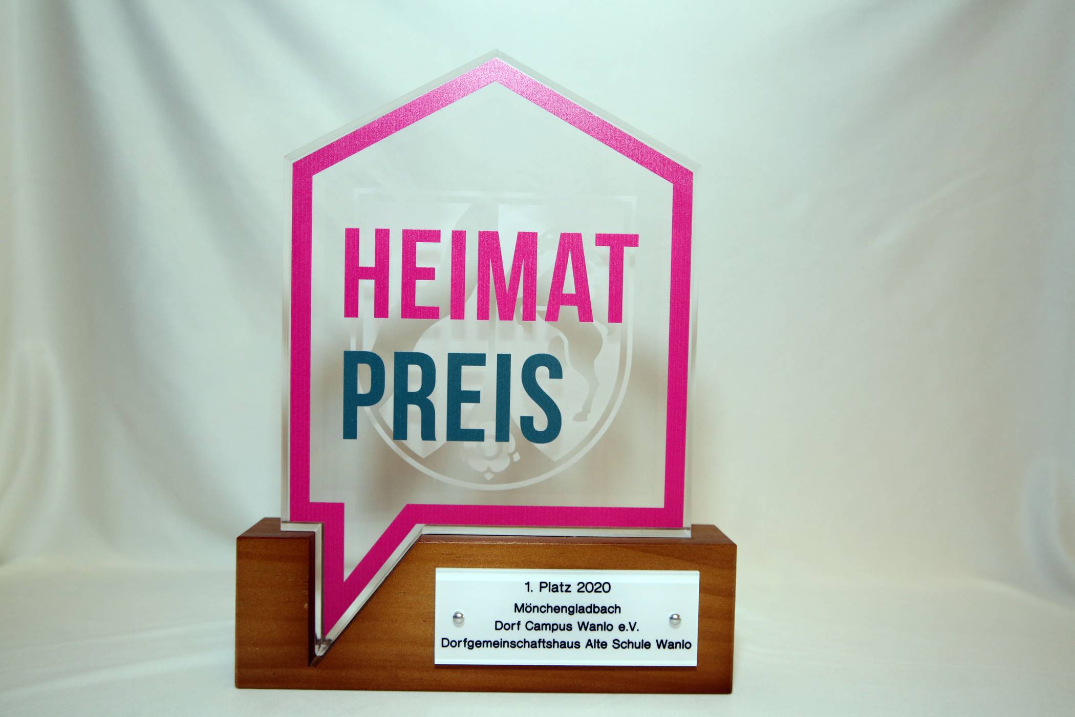  2020 ging der Heimatpreis an den Verein Dorf Campus Wanlo.   