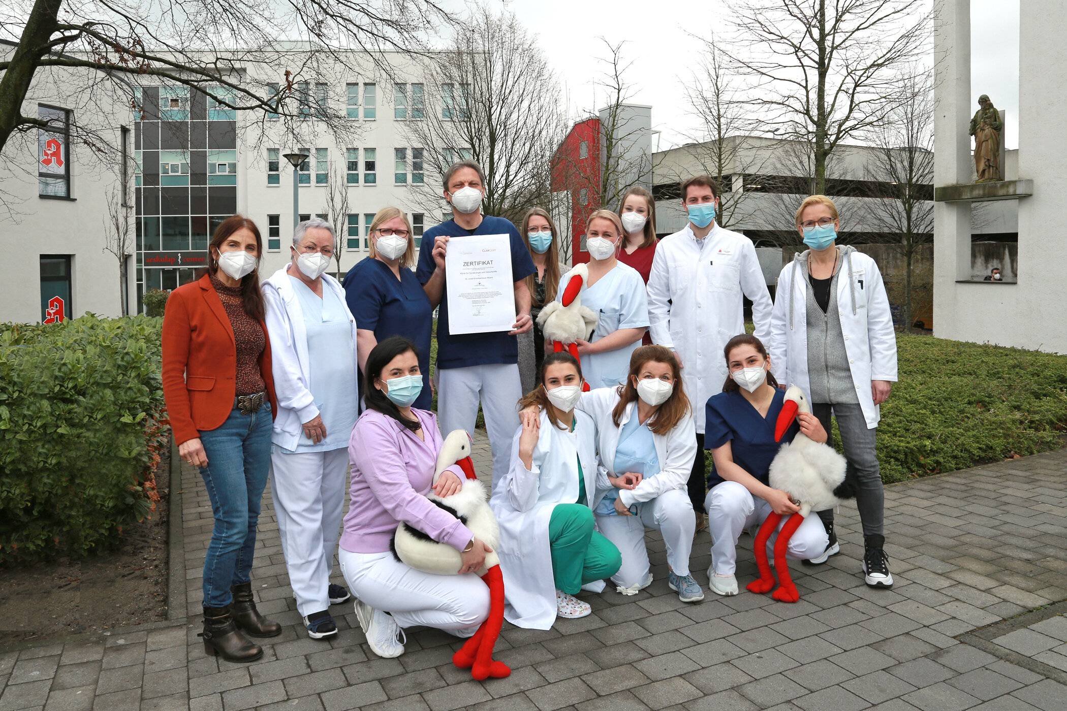 Die Geburtsklinik des St. Josef Krankenhauses ist bereits zum fünften Mal durch die WHO als babyfreundlich zertifiziert worden.