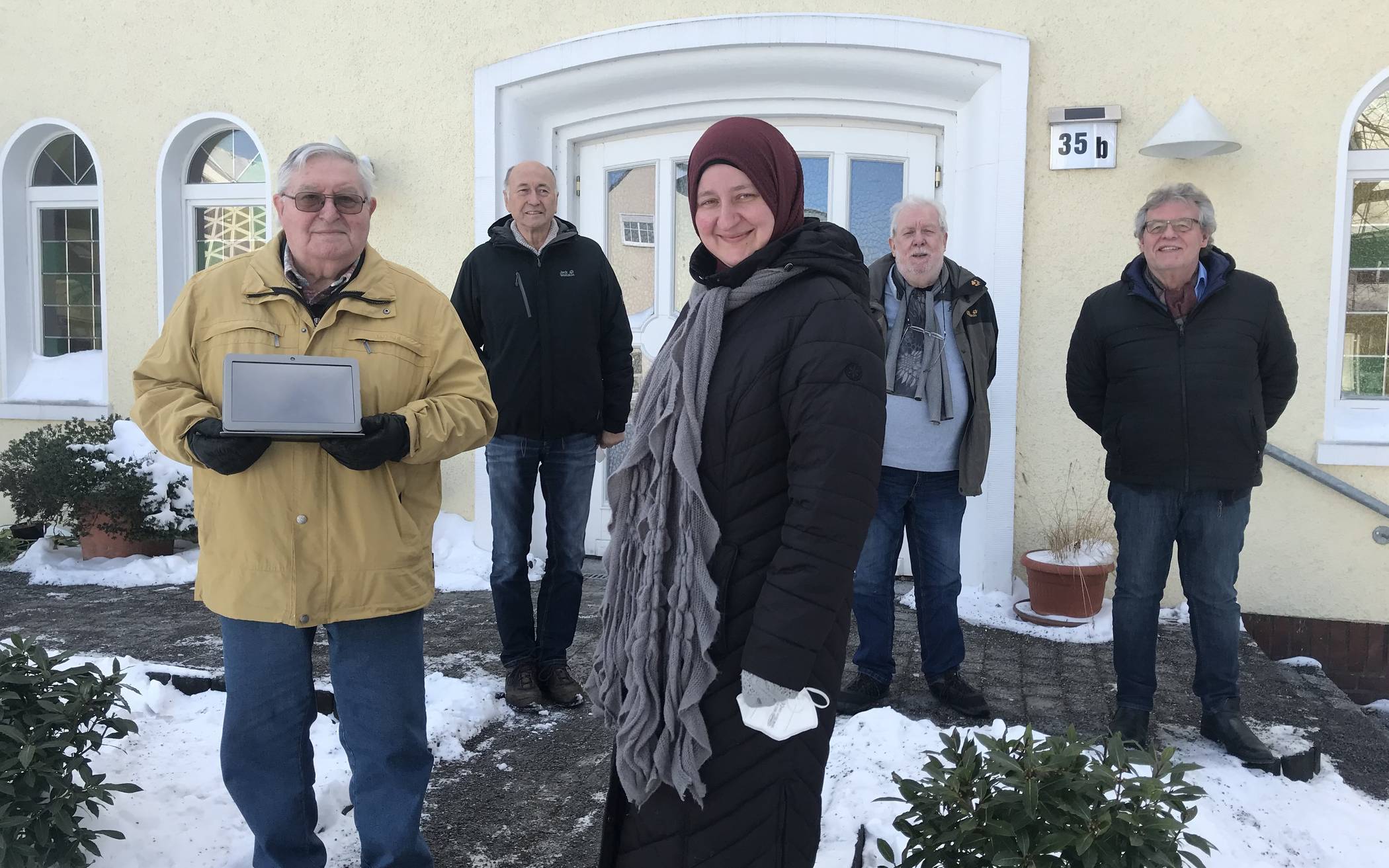 Wolfgang Angerhausen, Hubert Theuss, Friedrich Weber