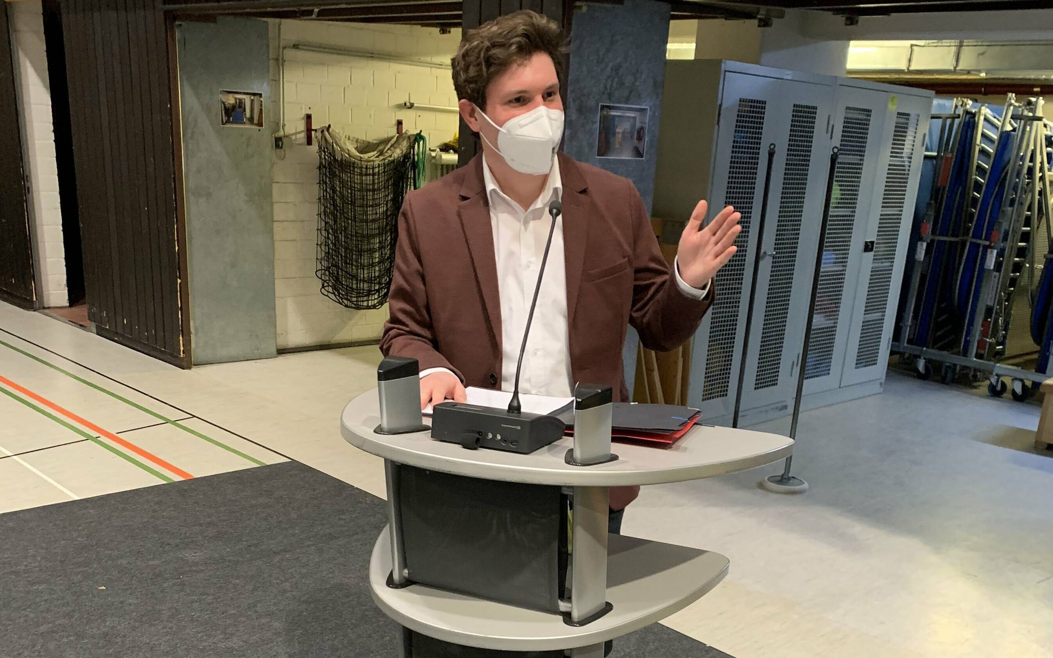 In seiner ersten Haushaltsrede erklärte Fraktionsvorsitzender