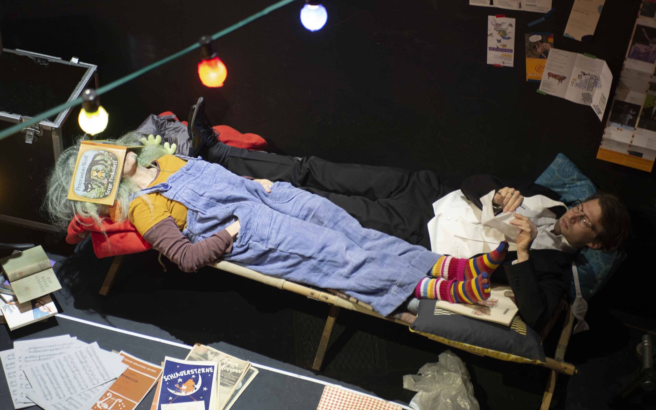 Kiko und Dirigent Andreas Fellner haben