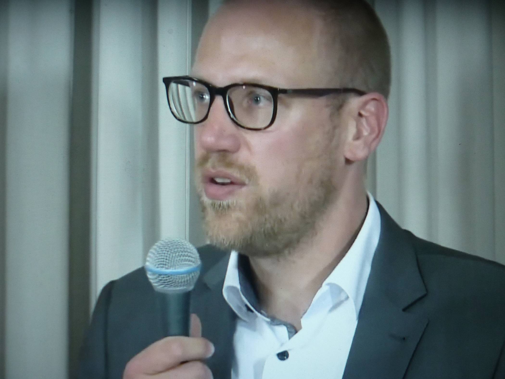 SPD-Fraktionsvorsitzender Benedikt Winzen.