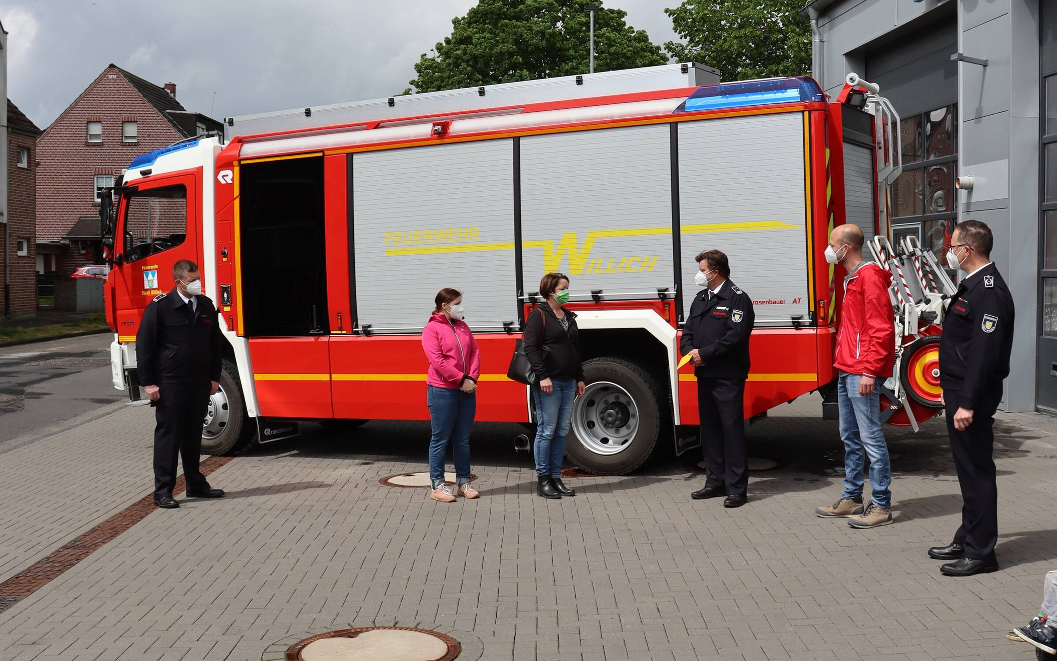 Der Löschzug Anrath hatte in dieser