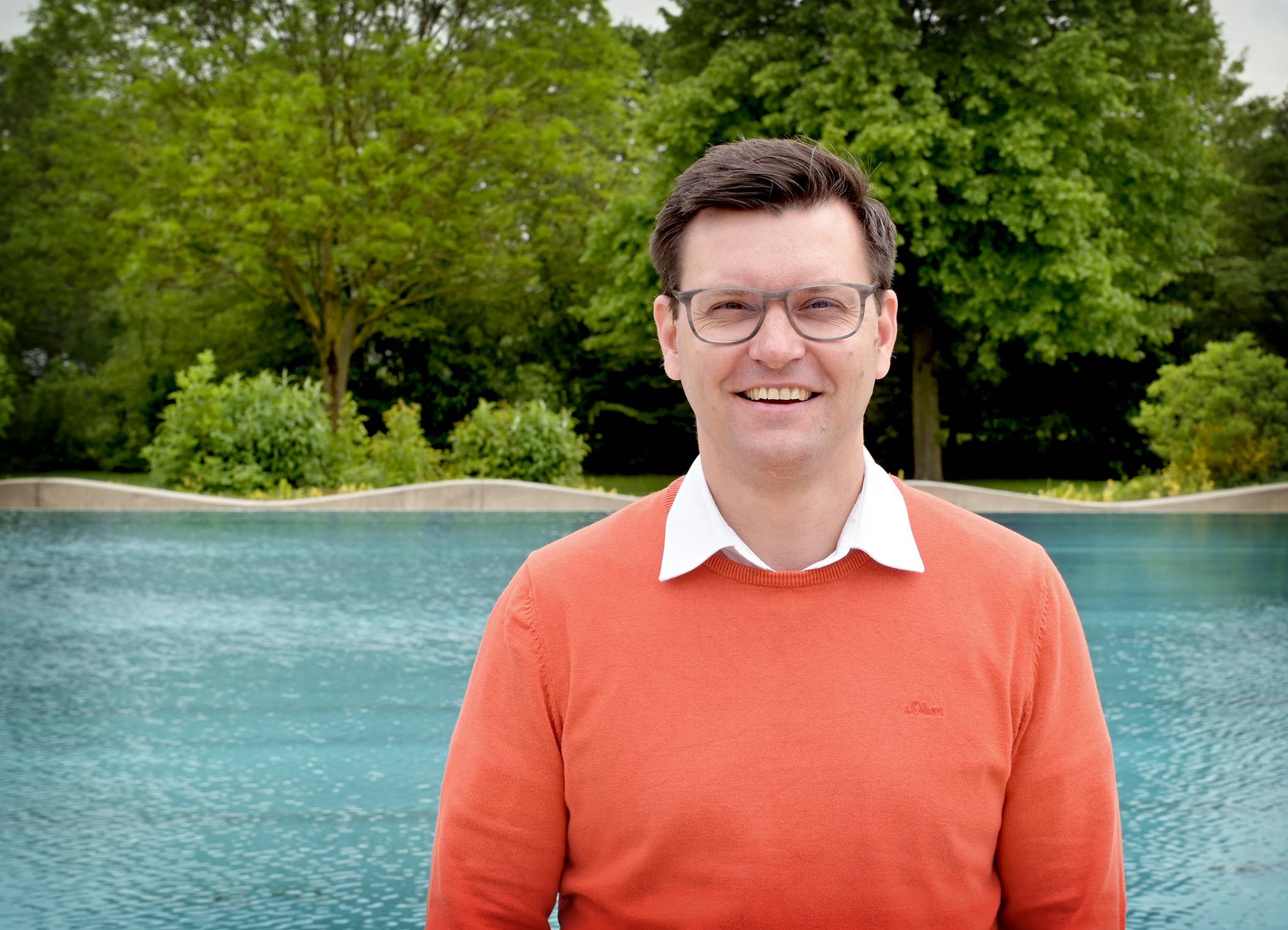  Philipp Bauknecht, Badleiter des Freizeitbades "de Bütt".  