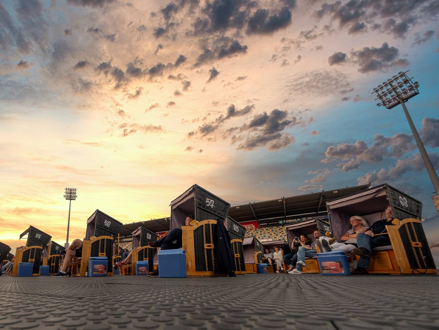 Stimmungsvolle Konzerte genießen beim Strandkorb Open