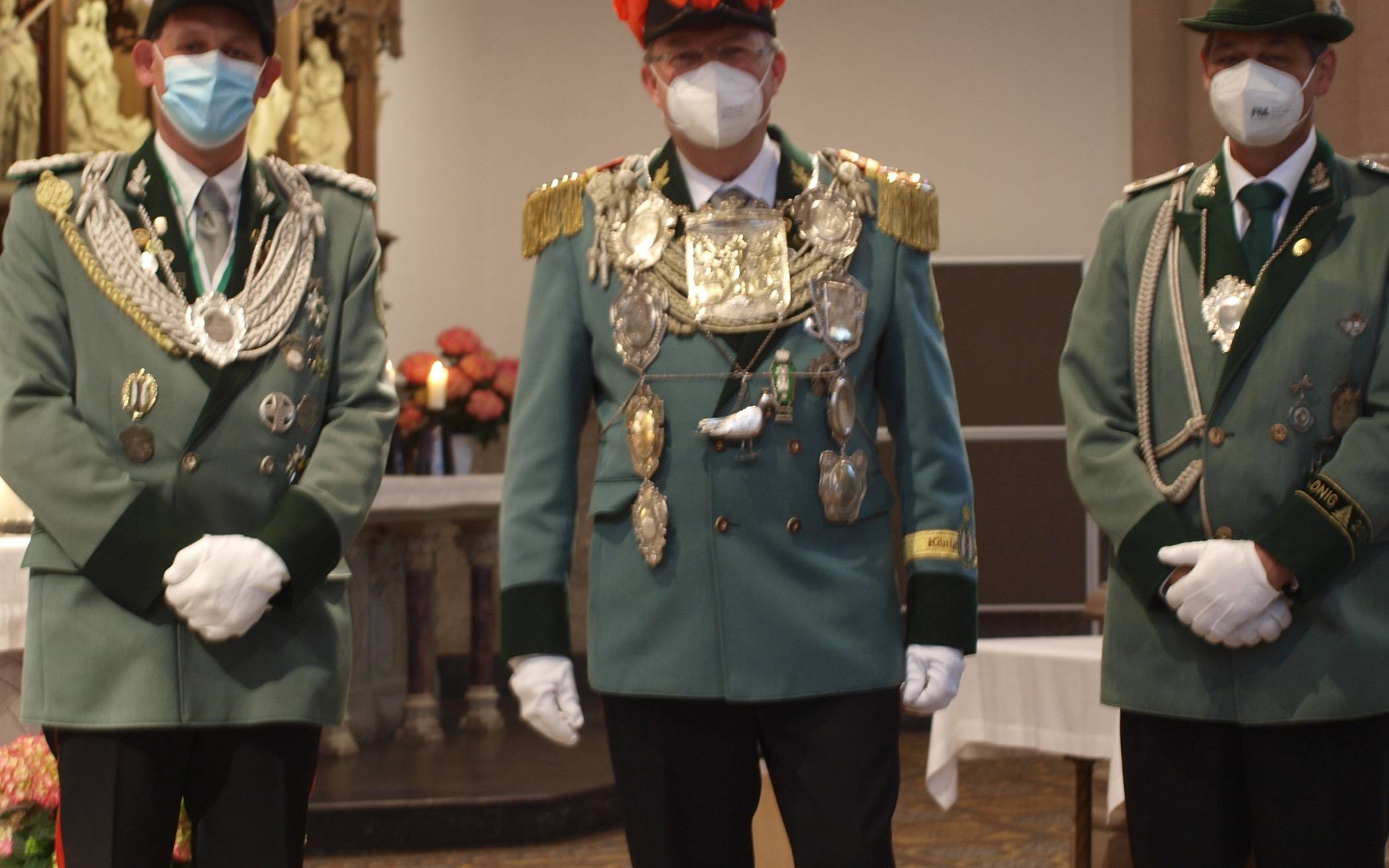 Schützenkönig inthronisiert