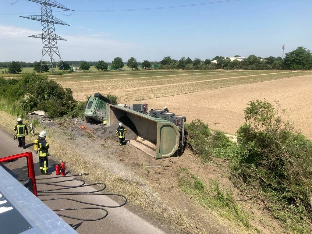 Am Donnerstag, 17. Juni,&nbsp; ereignete sich ein Unfall auf der A 44.  