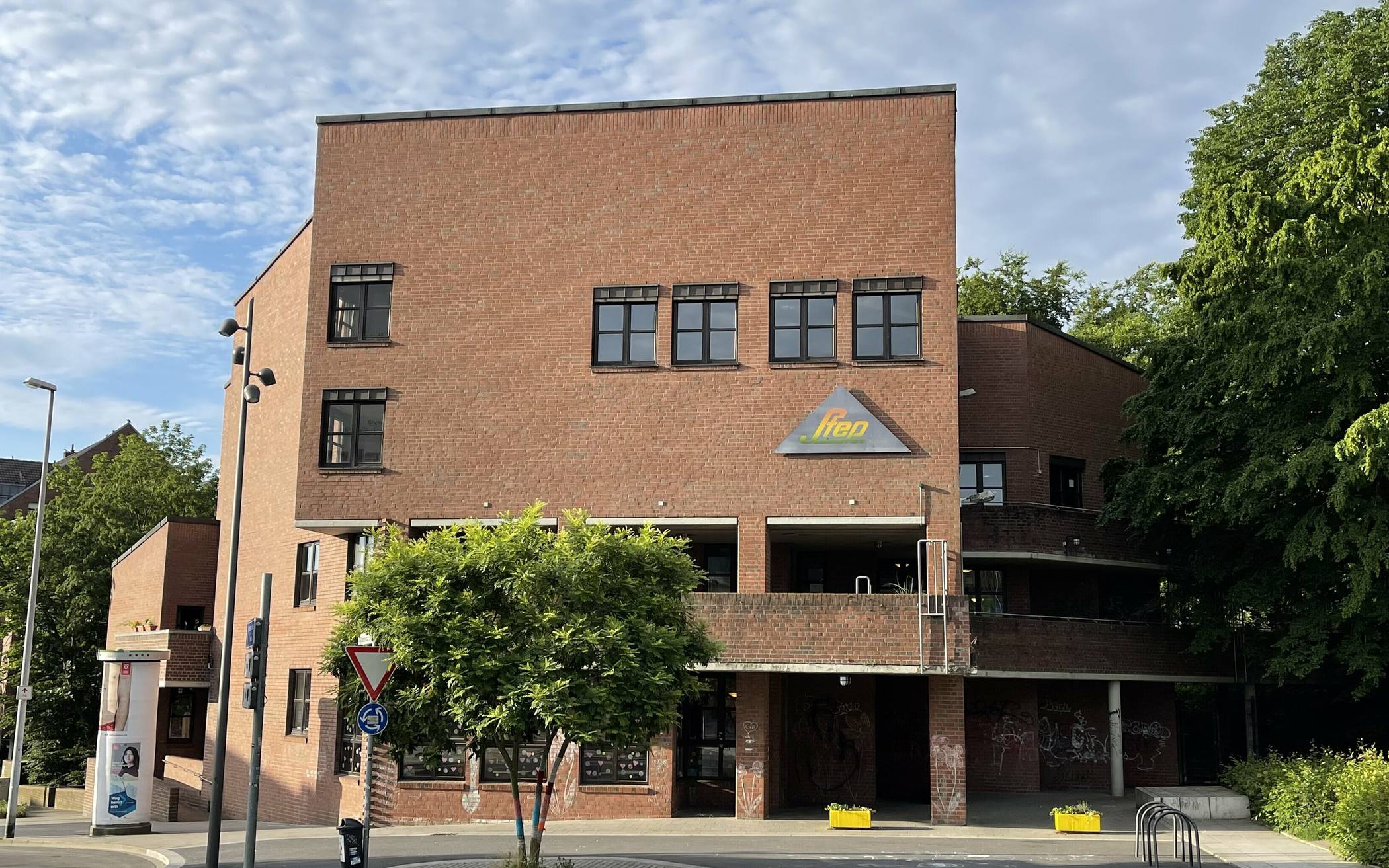 Das Kinder- und Jugendzentrum Step in der Mönchengladbacher Innenstadt. 
