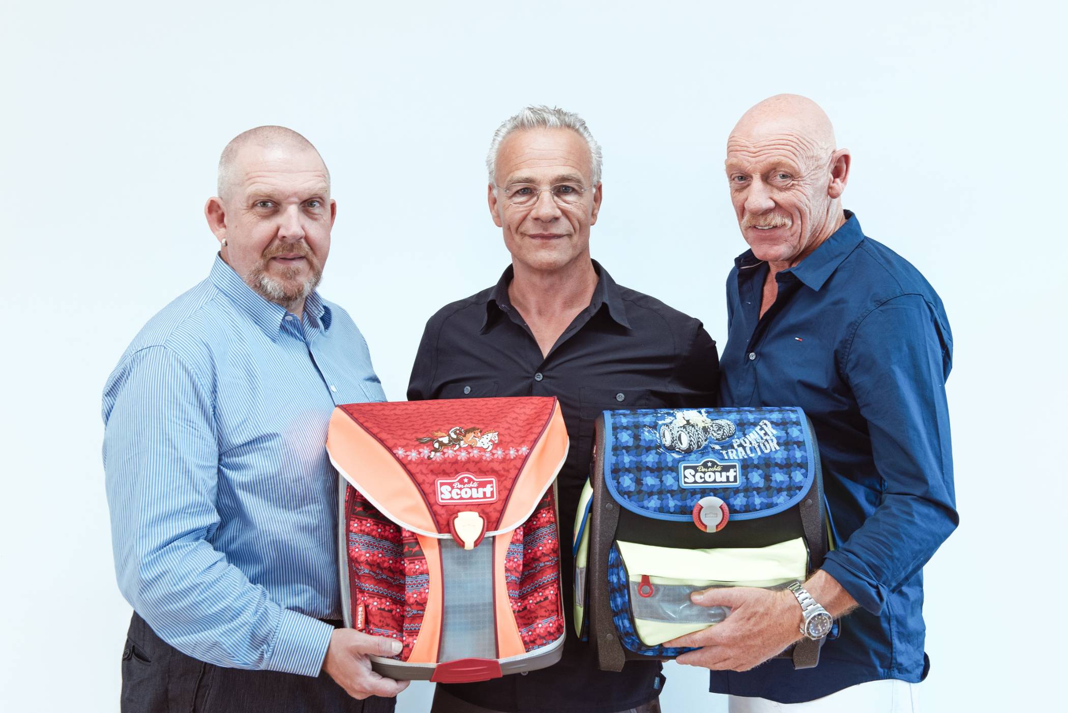  Dietmar Bär, Klaus J. Behrendt und Joe Bausch (v.l.) vom Kölner Tatort setzten sich für Kinder ein. 
  