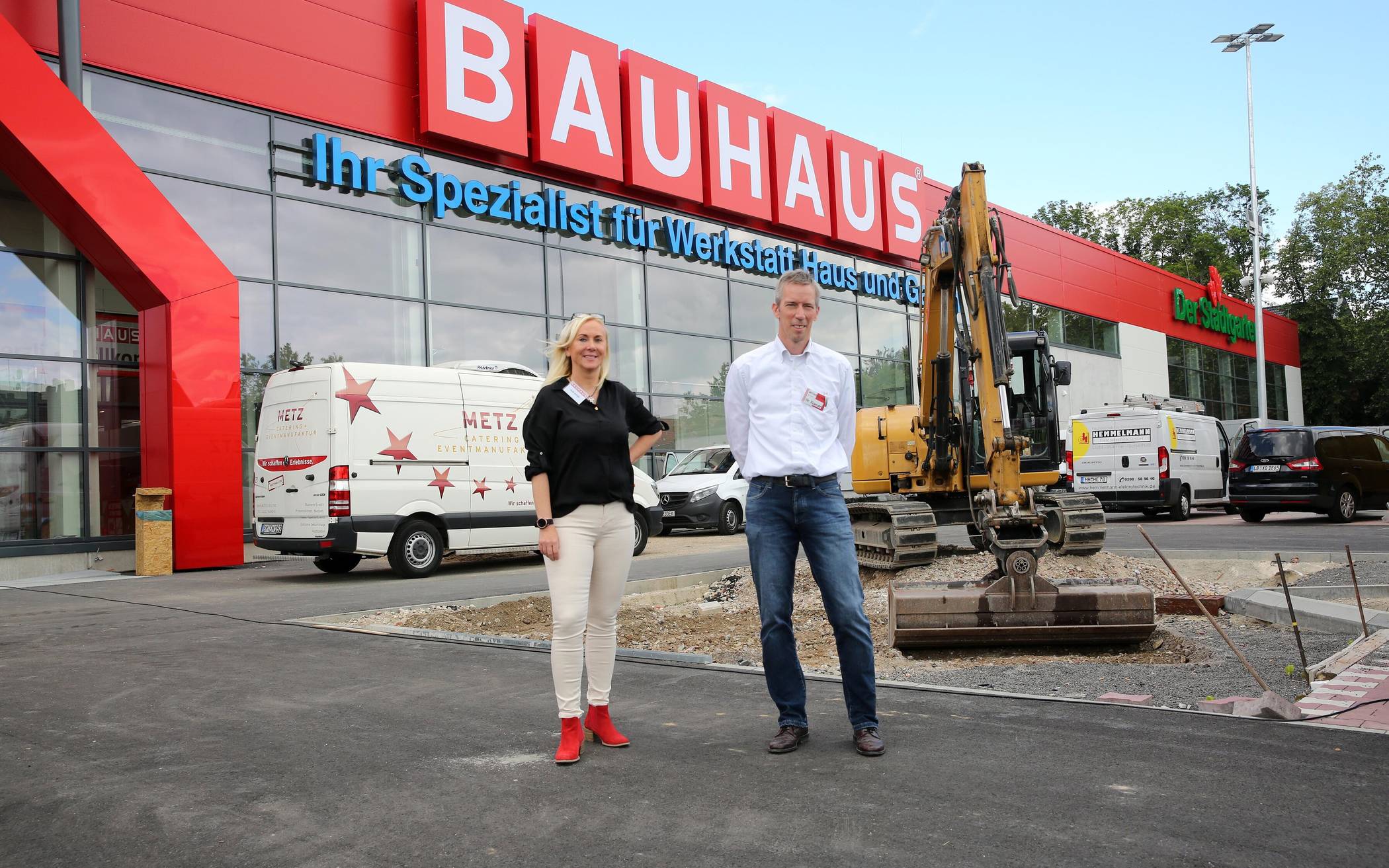 Linda Korinth, Geschäftsführerin BAUHAUS Rheinland, und