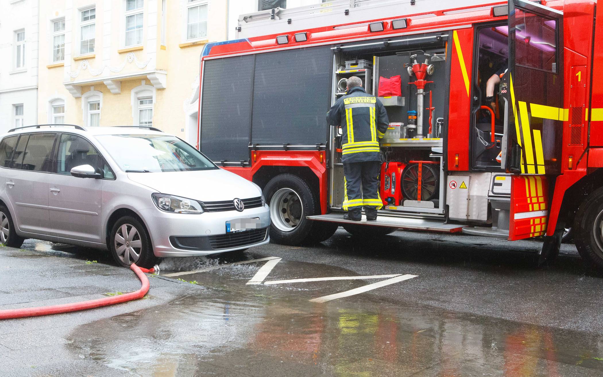 Feuerwehr Krefeld zur überregionalen Hilfe angefordert