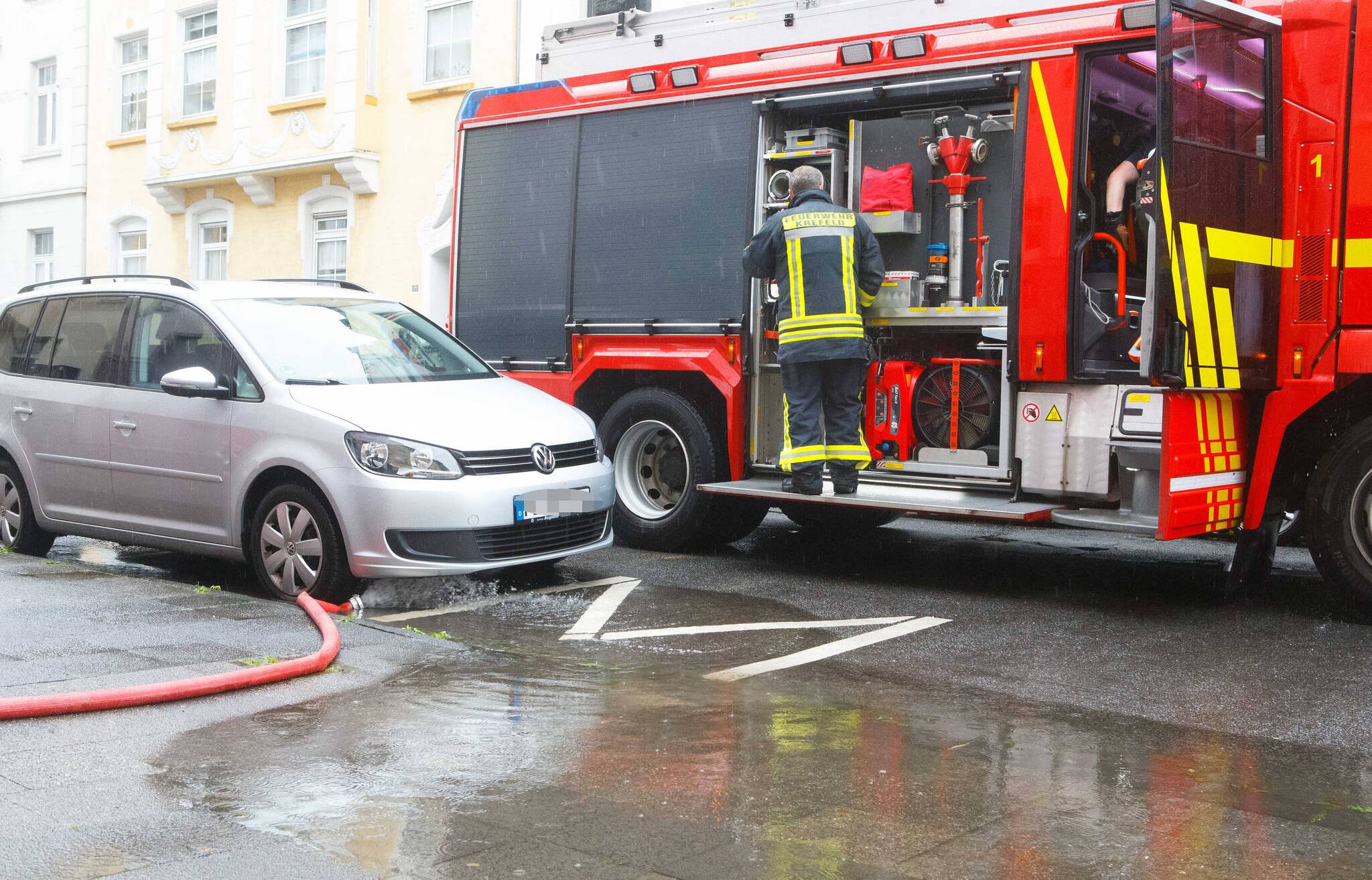 Feuerwehr Krefeld zur überregionalen Hilfe angefordert