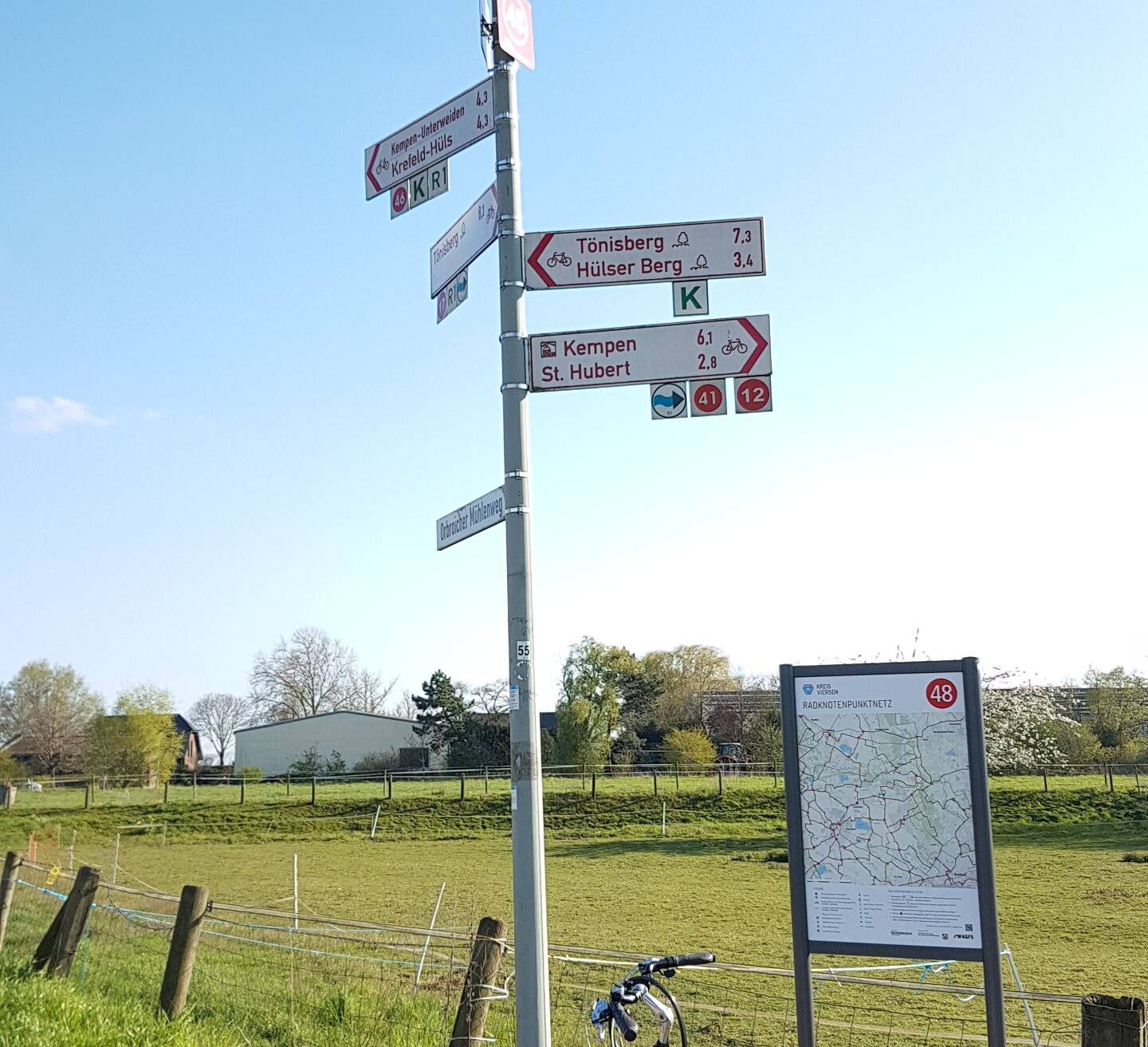 Radeln nach Zahlen im Kreis Viersen