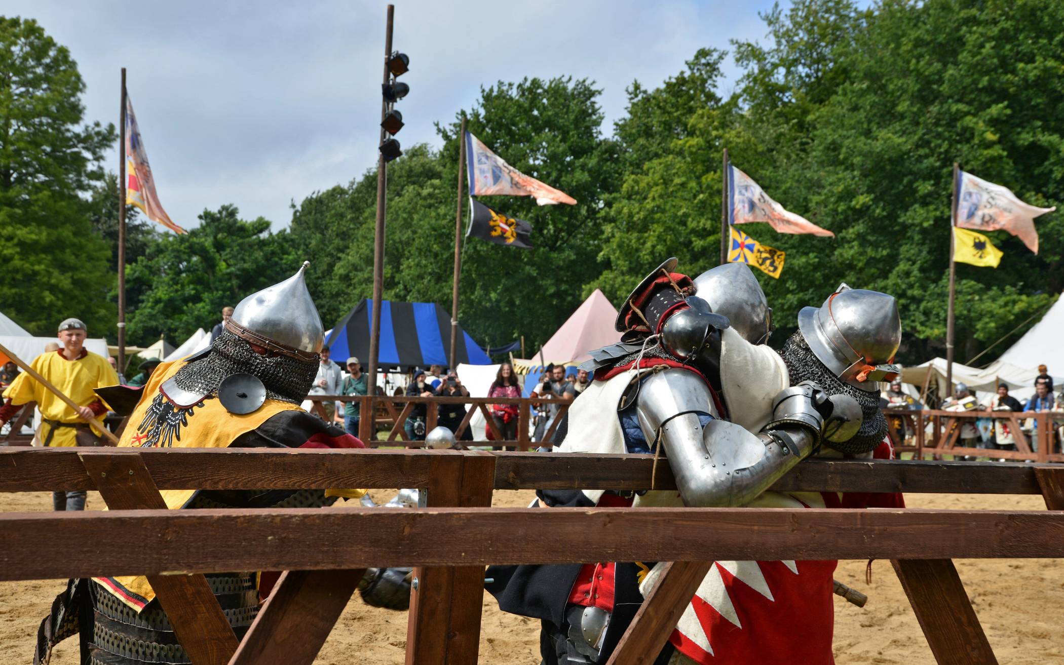 Ritterfest – coronakonform und erlebnisreich.&#x21e5;Foto: Denise