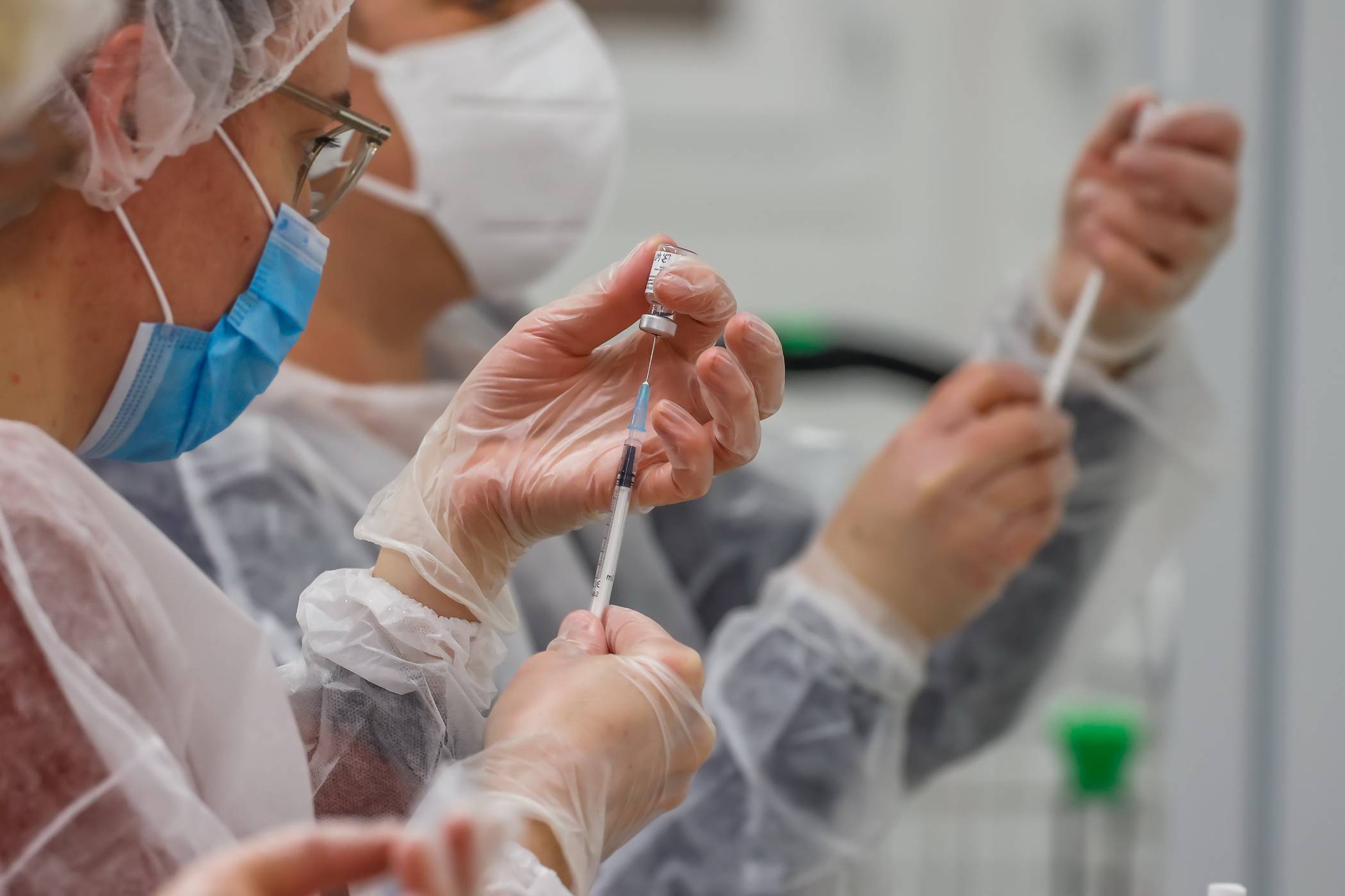  Impfen ist Schutz gegen Corona.  