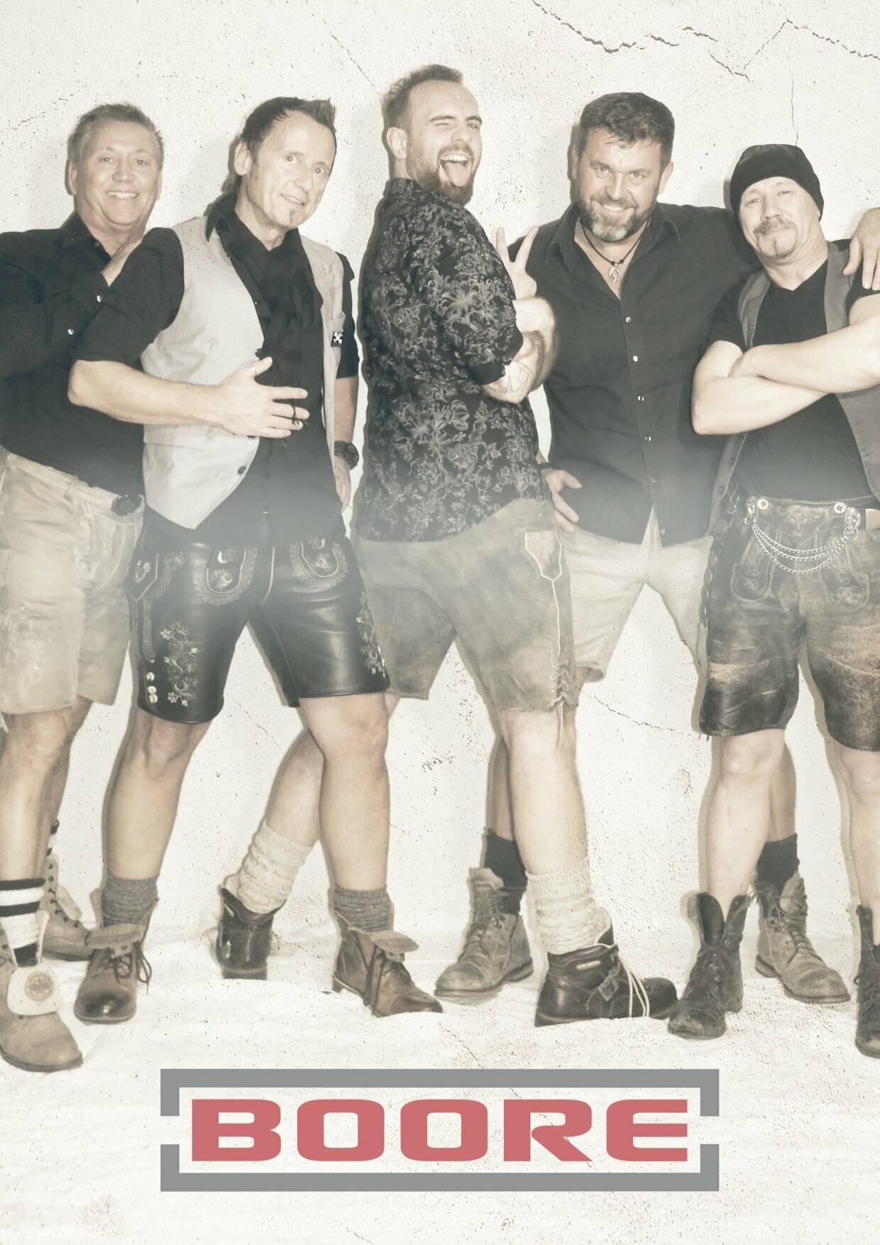 Die Boore sorgen am 4. September beim Königstreff für Stimmung an der Konzertmuschel im Bunten Garten. 