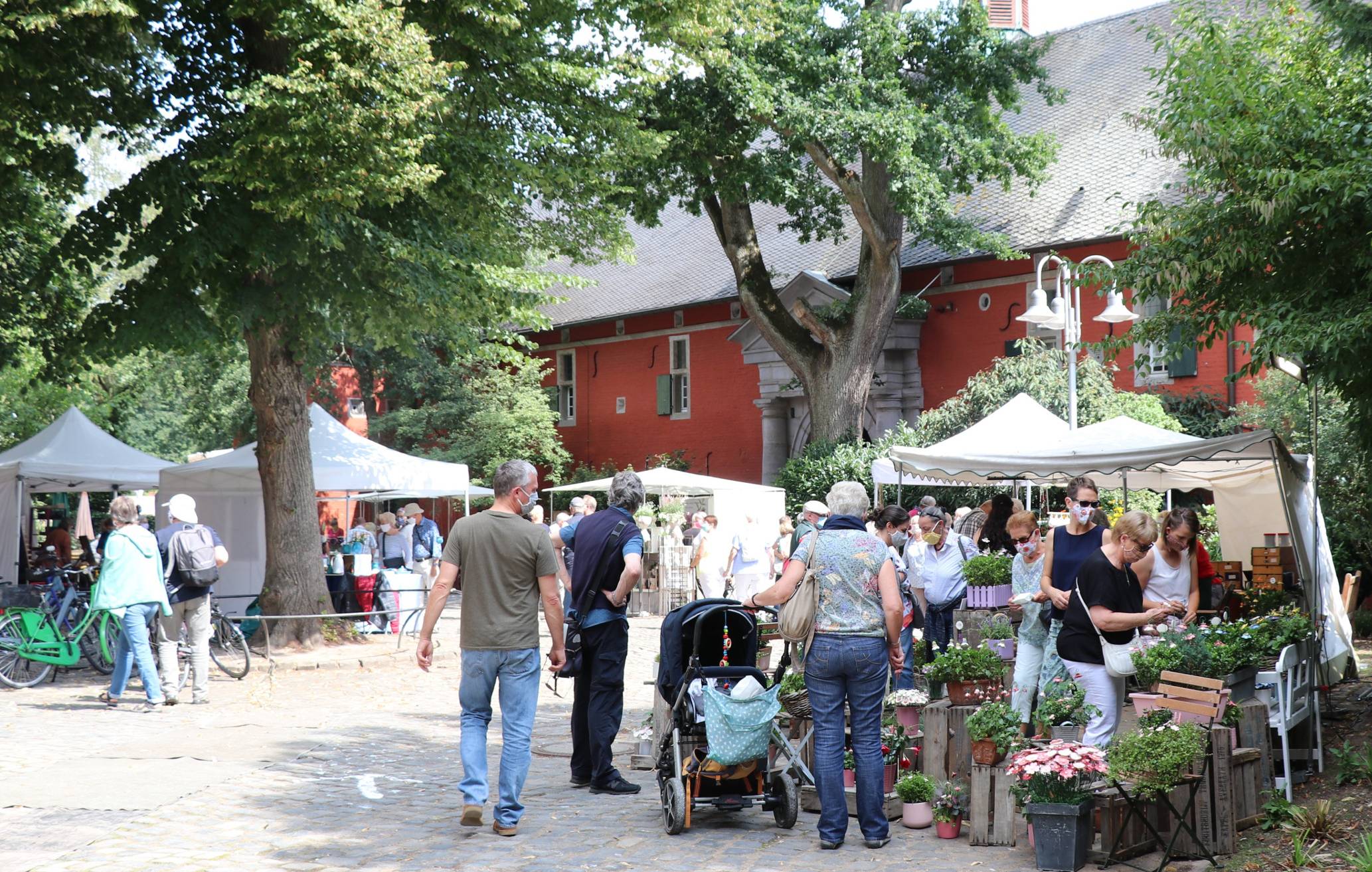  Veranstaltungen in der Größenordnung wie das Herbstfestival dürfen auf dem Schlossgelände in Zukunft nicht mehr stattfinden. 