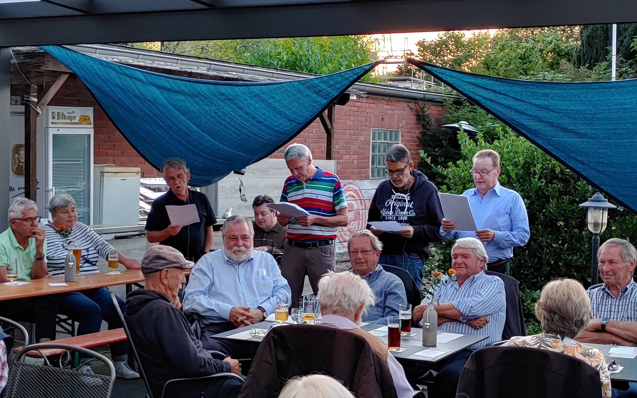 Viel Freude gab es beim Mundartstammtisch