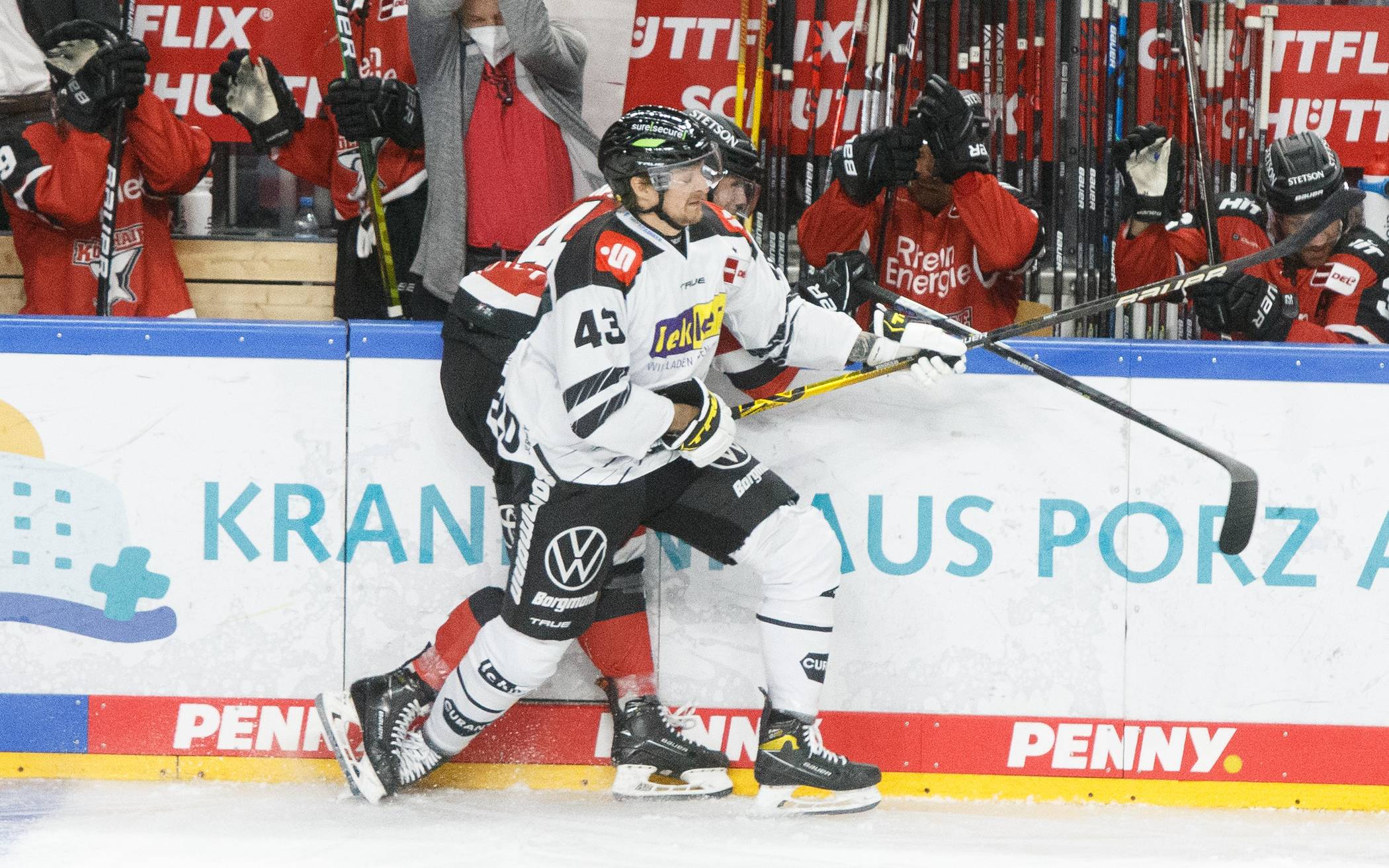 Pinguine unterliegen den Haien