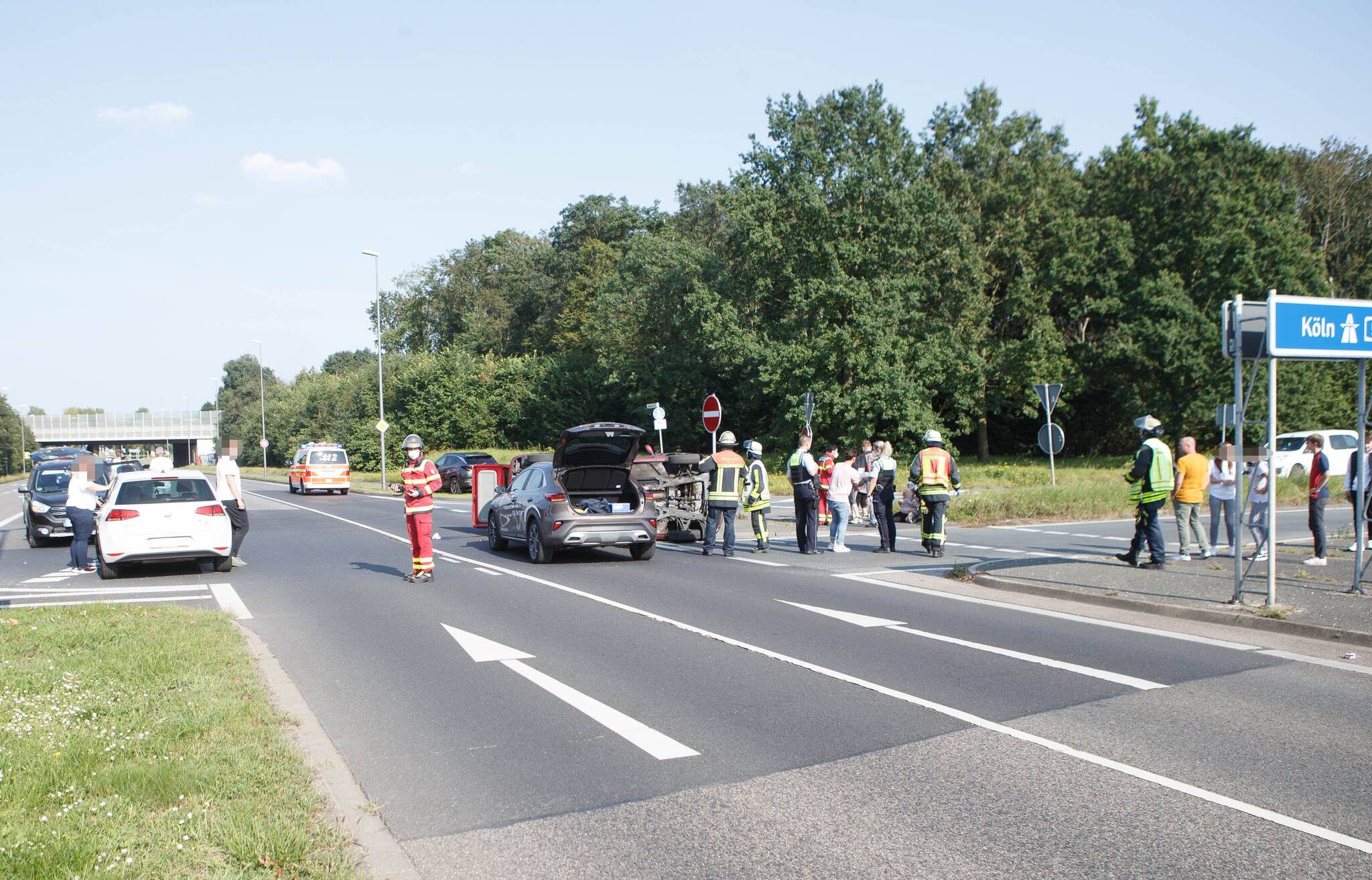 Schwerer Unfall auf der Berliner Straße
