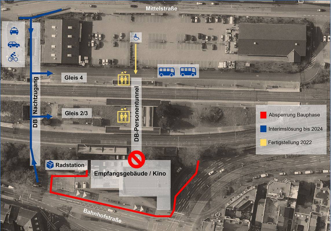 Montag soll es losgehen mit den