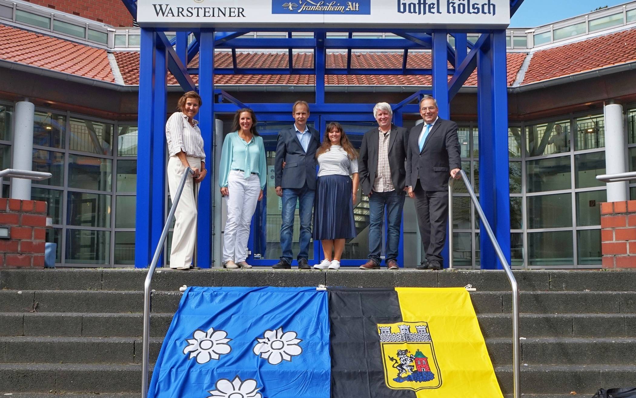 Bürgermeisterin Sabine Anemüller, Ortsbürgermeisterin Simone Gartz,