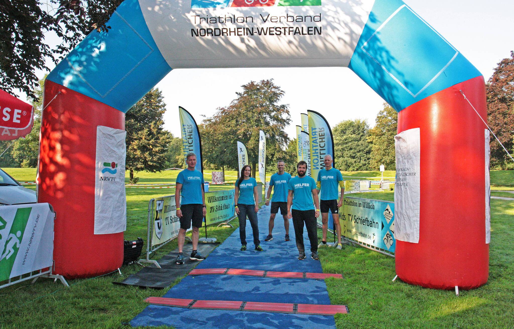 Organisationsverantwortlicher Carsten Rott, Eva Kaziur (stv.