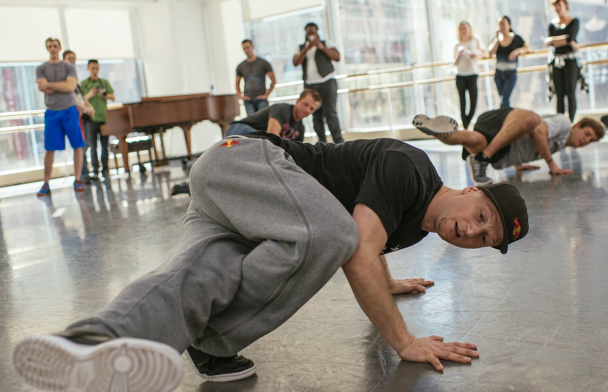 Die Flying Steps in Aktion. 