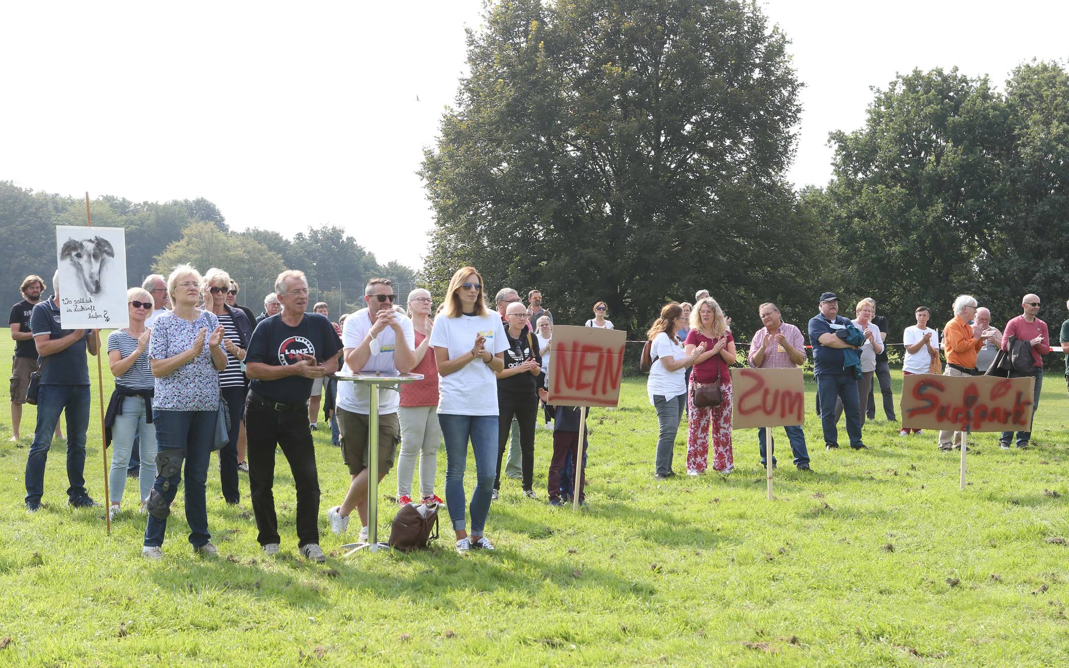 Die Bürgerinitiative gegen die Errichtung eines