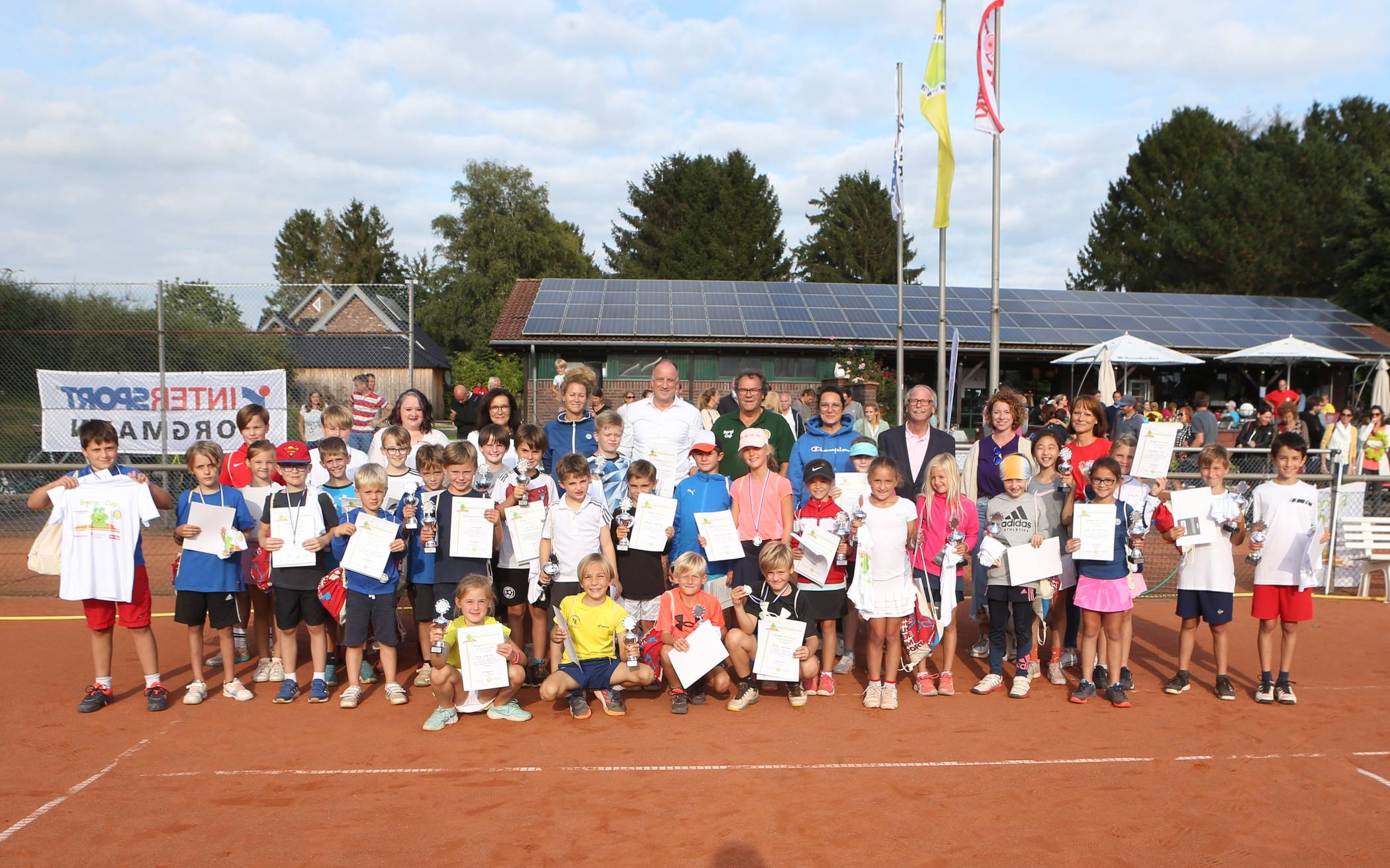 Geschafft: Am Ende eines spannenden Turniers
