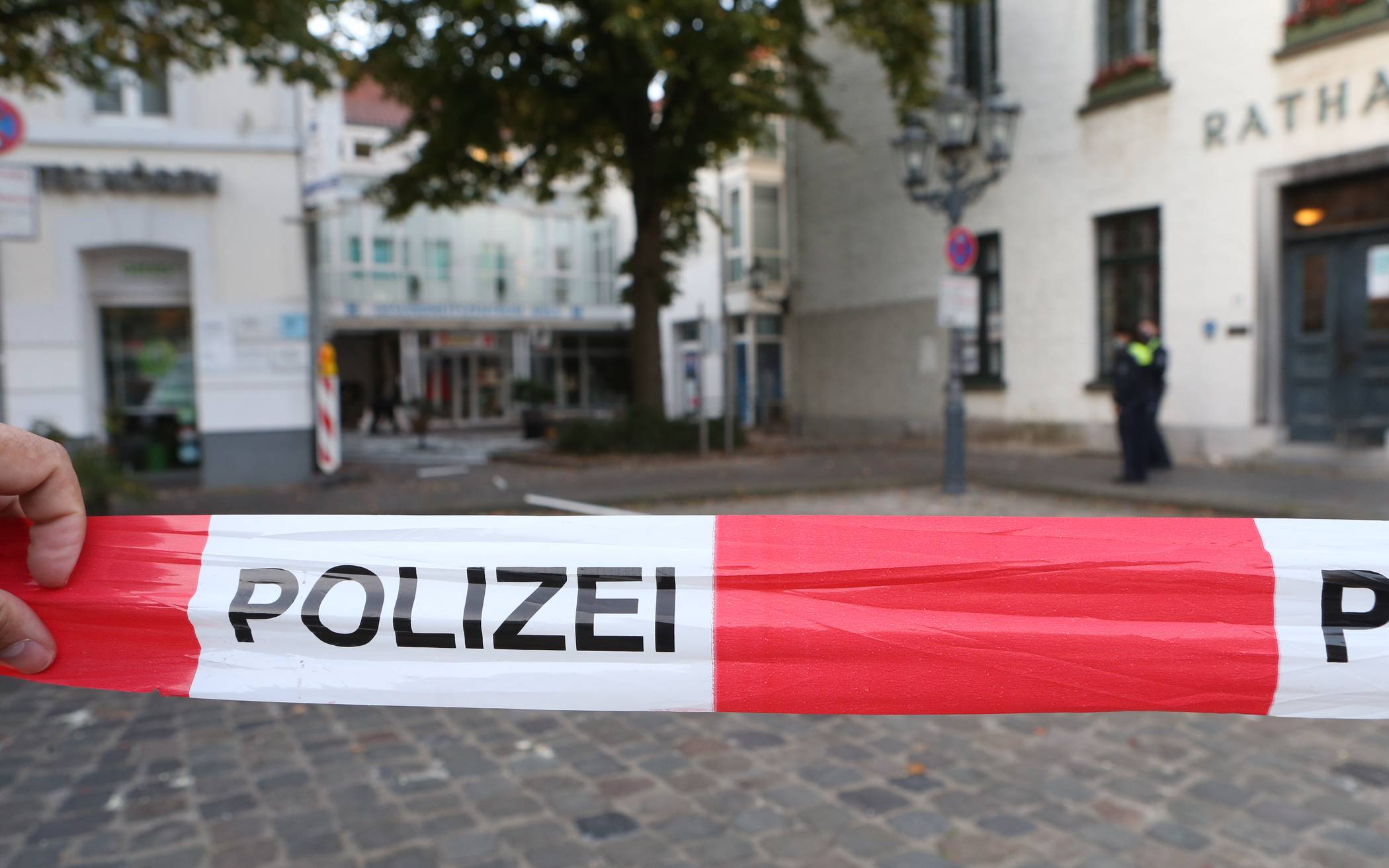 Geldautomat in Hüls gesprengt