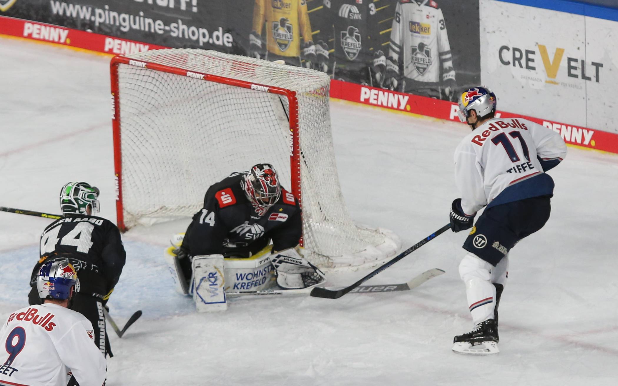 Pinguine ärgern „Bullen“ aus München