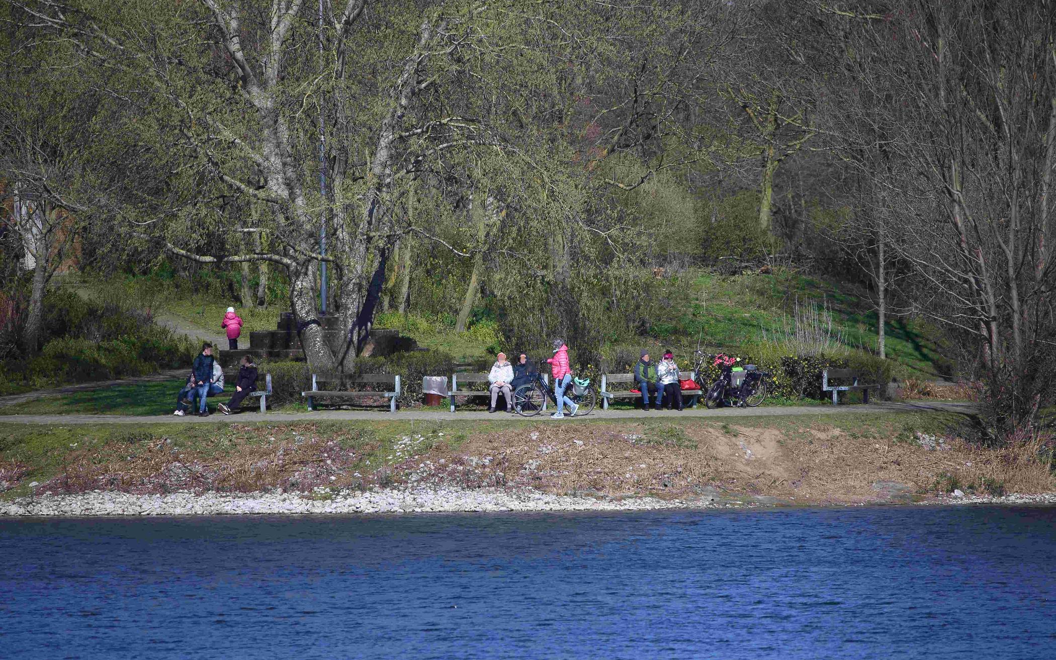 Blaualgen-Verdacht im Elfrather See