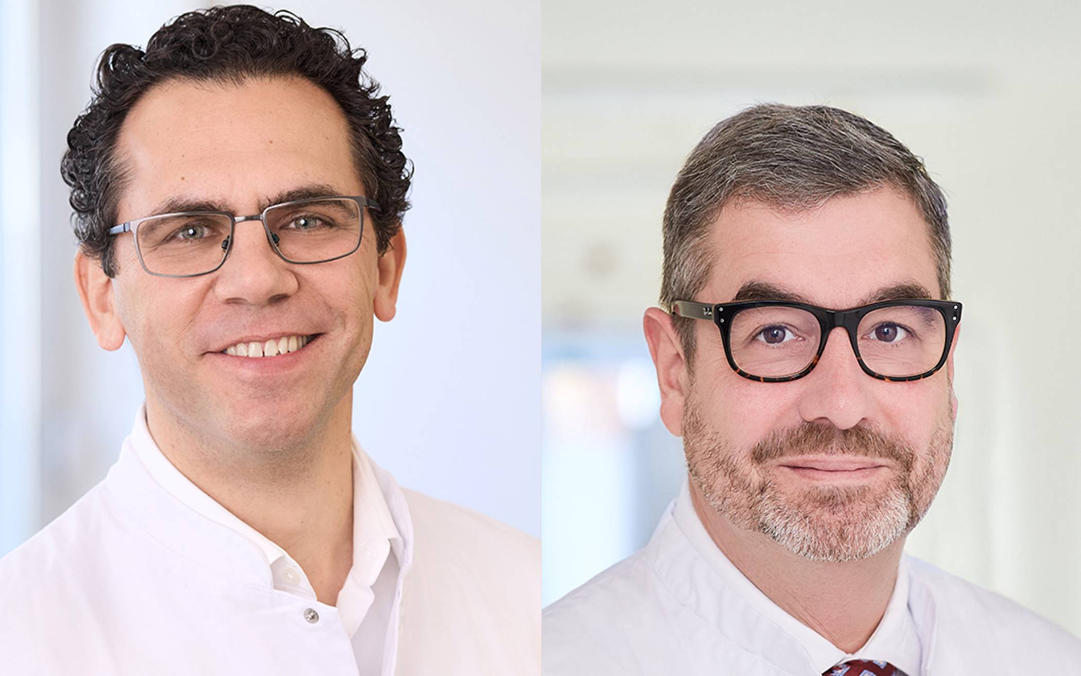 Dr. Thomas Kruppa (l.), Chefarzt im