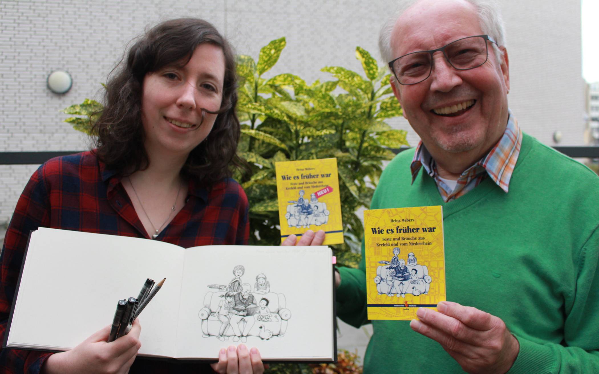 Gelungene Zusammenarbeit: Die Designerin Susanna Welzel