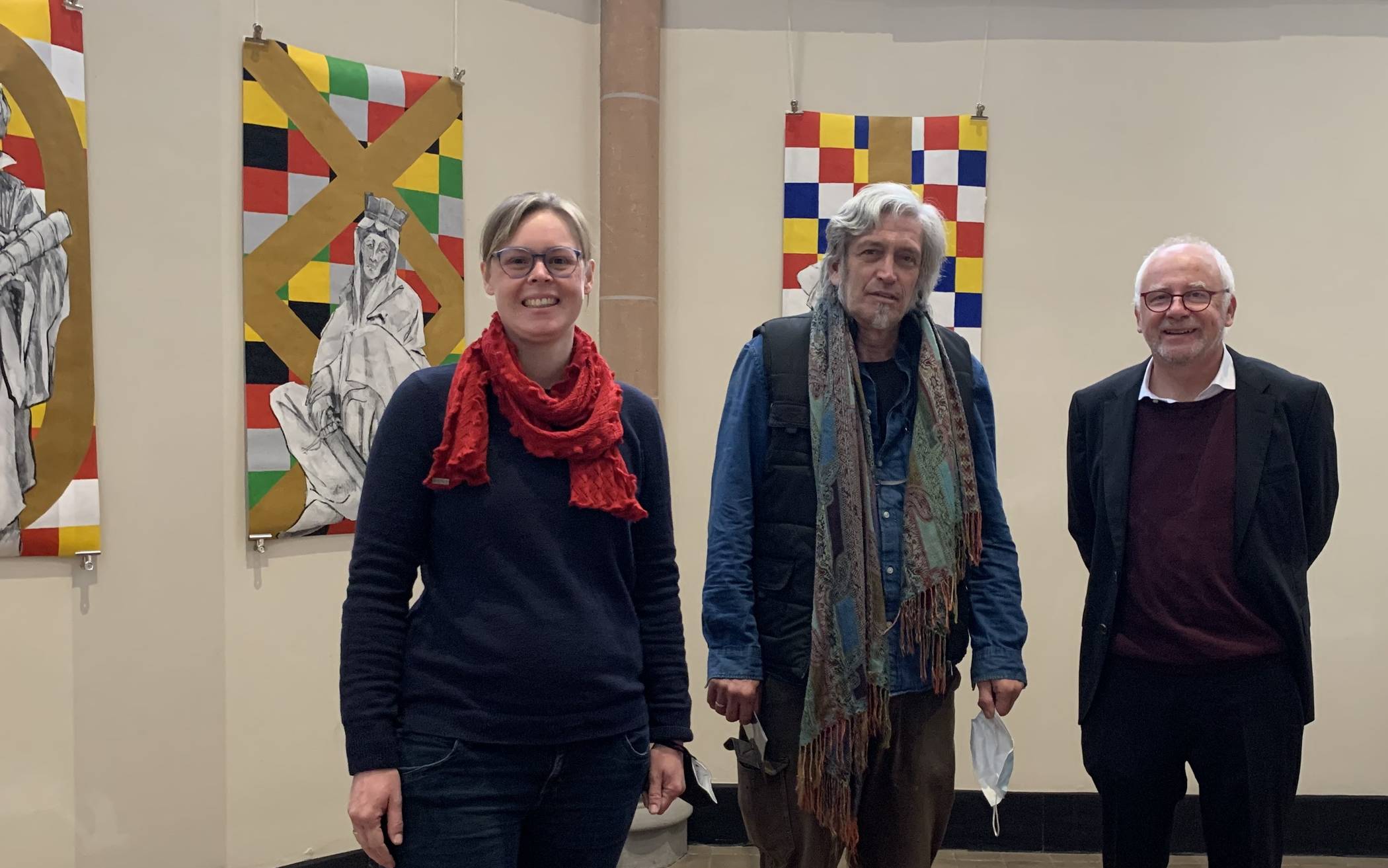 Freuen sich auf die Austellung (v.l.):