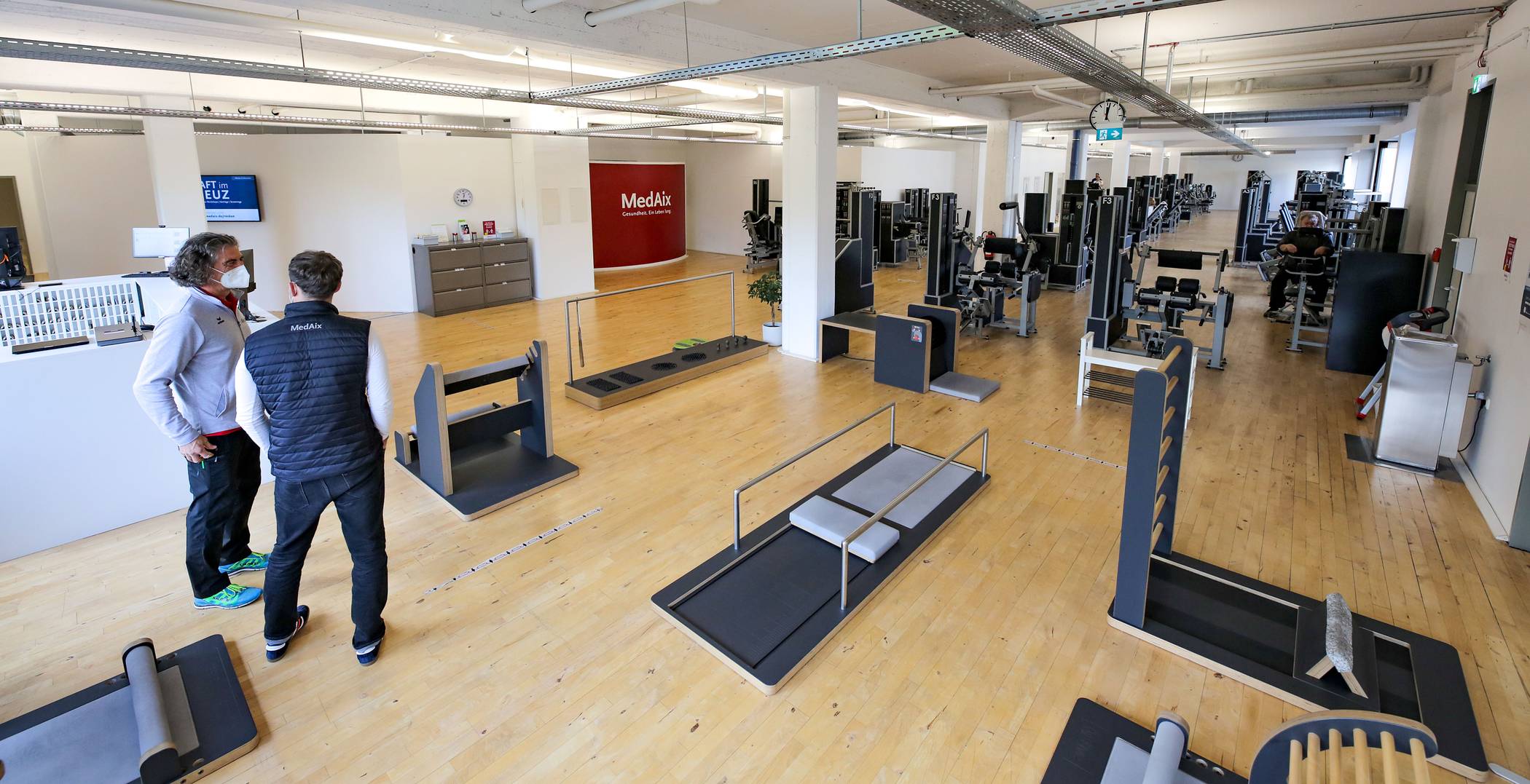  MedAix in Mönchengladbach ist Physiotherapie-Praxis und gesundheitsorientiertes Trainingszentrum in einem. 