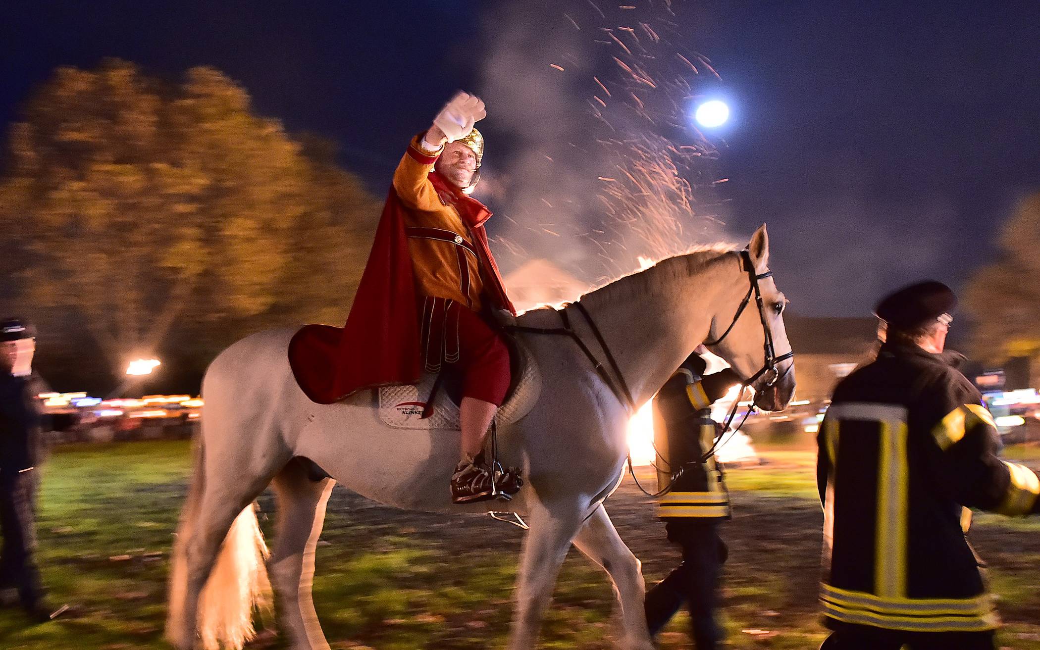 St. Martin reitet heute in Schiefbahn.