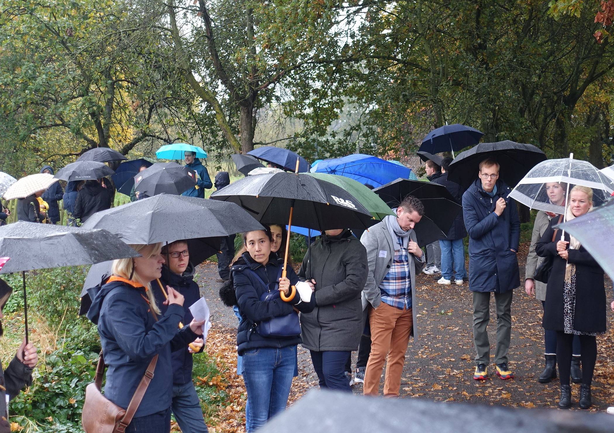 Beim Rundgang am Kalverdonk war viel los. 