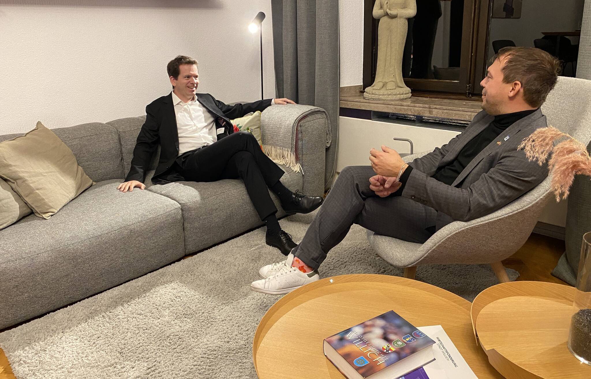 Bürgermeister im Gespräch: Willichs Bürgermeister Christian